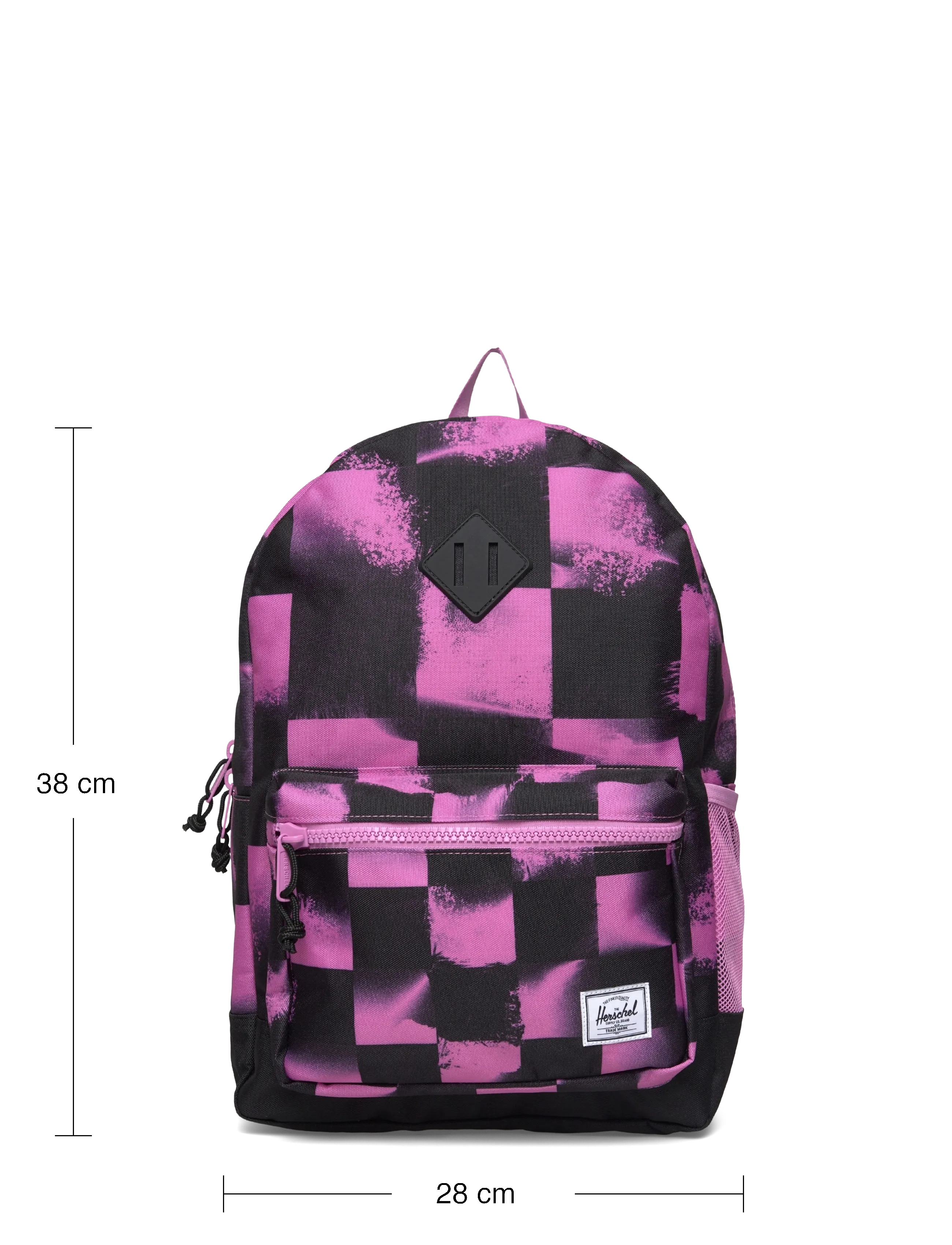Herschel - Herschel Heritage Youth Backpack - rucksäcke - stencil check opera mauve - 3