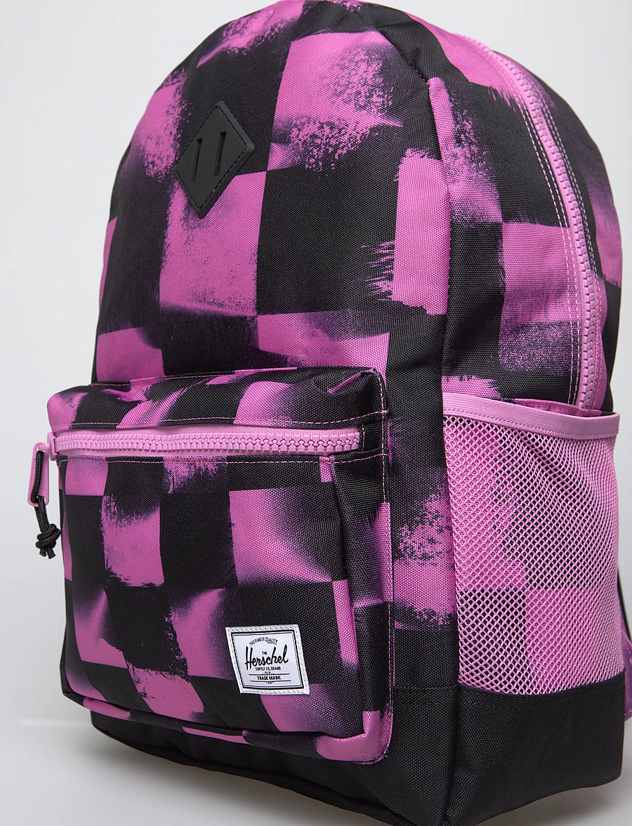 Herschel - Herschel Heritage Youth Backpack - rucksäcke - stencil check opera mauve - 4