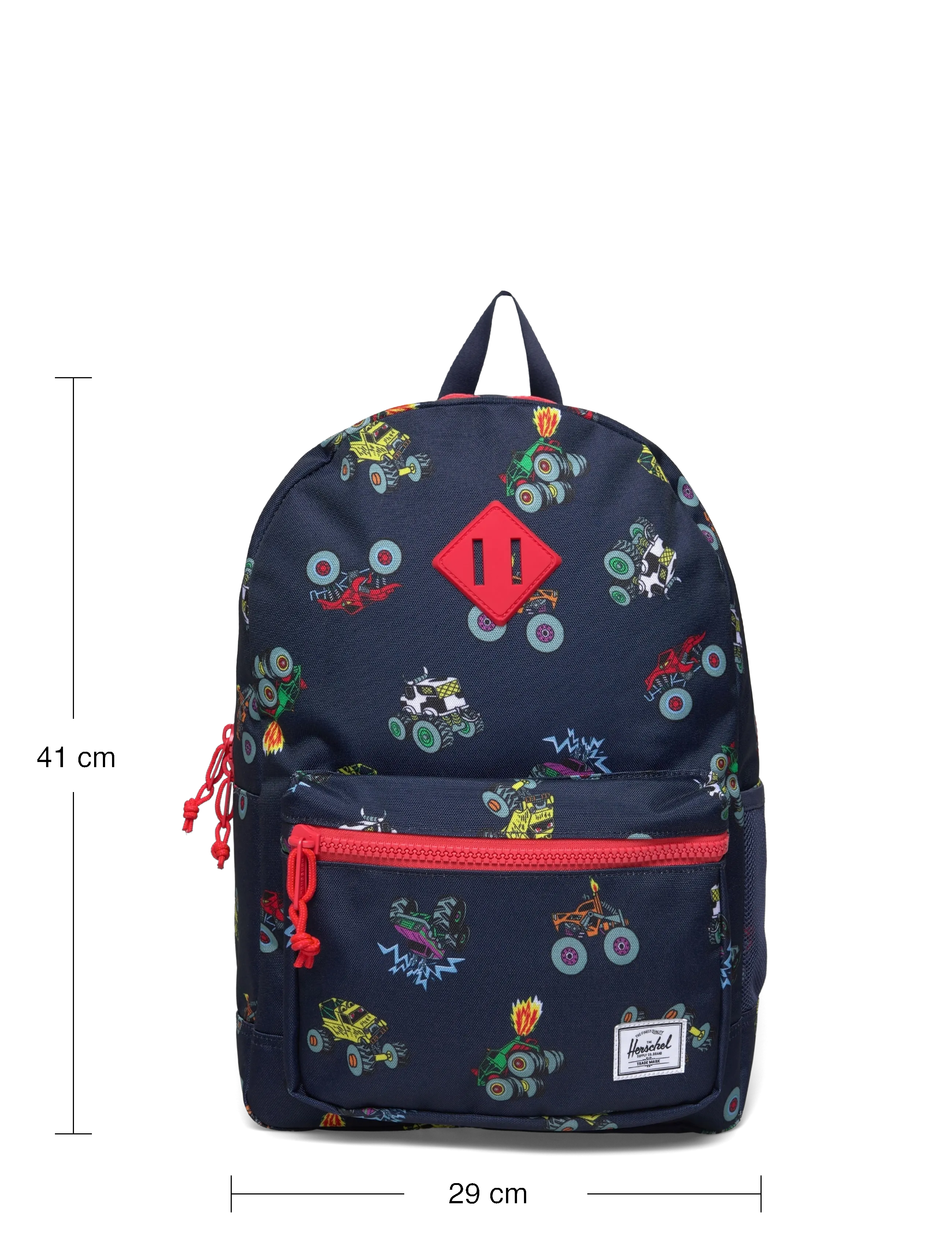 Herschel - Herschel Heritage Youth Backpack - backpacks - monster trucks - 3