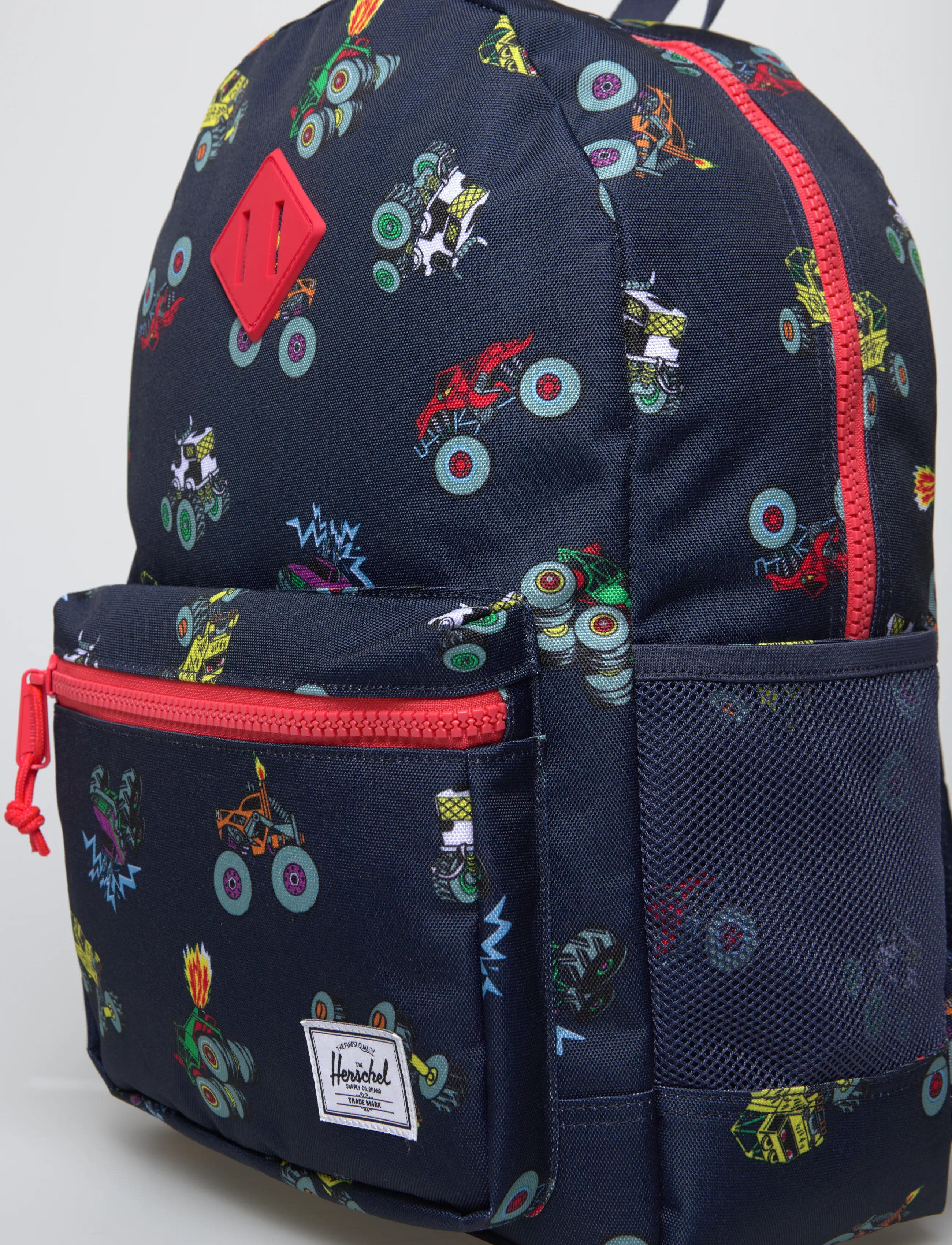 Herschel - Herschel Heritage Youth Backpack - backpacks - monster trucks - 4