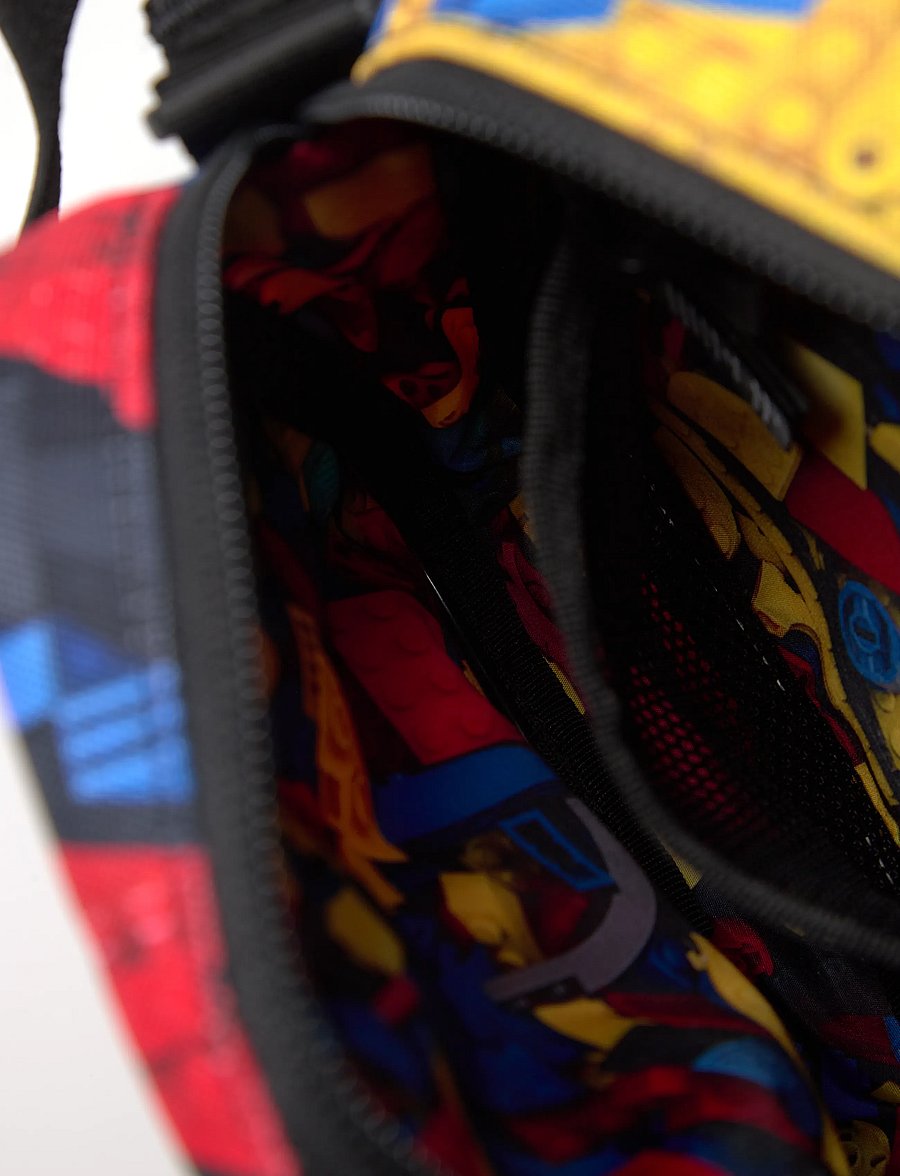 Herschel - LEGO Herschel Heritage Crossbody - tragetaschen & kleine taschen - abstract bricks - 4