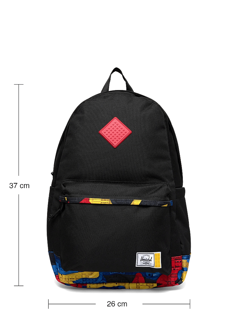 Herschel - LEGO Herschel Heritage Backpack - backpacks - abstract bricks - 3