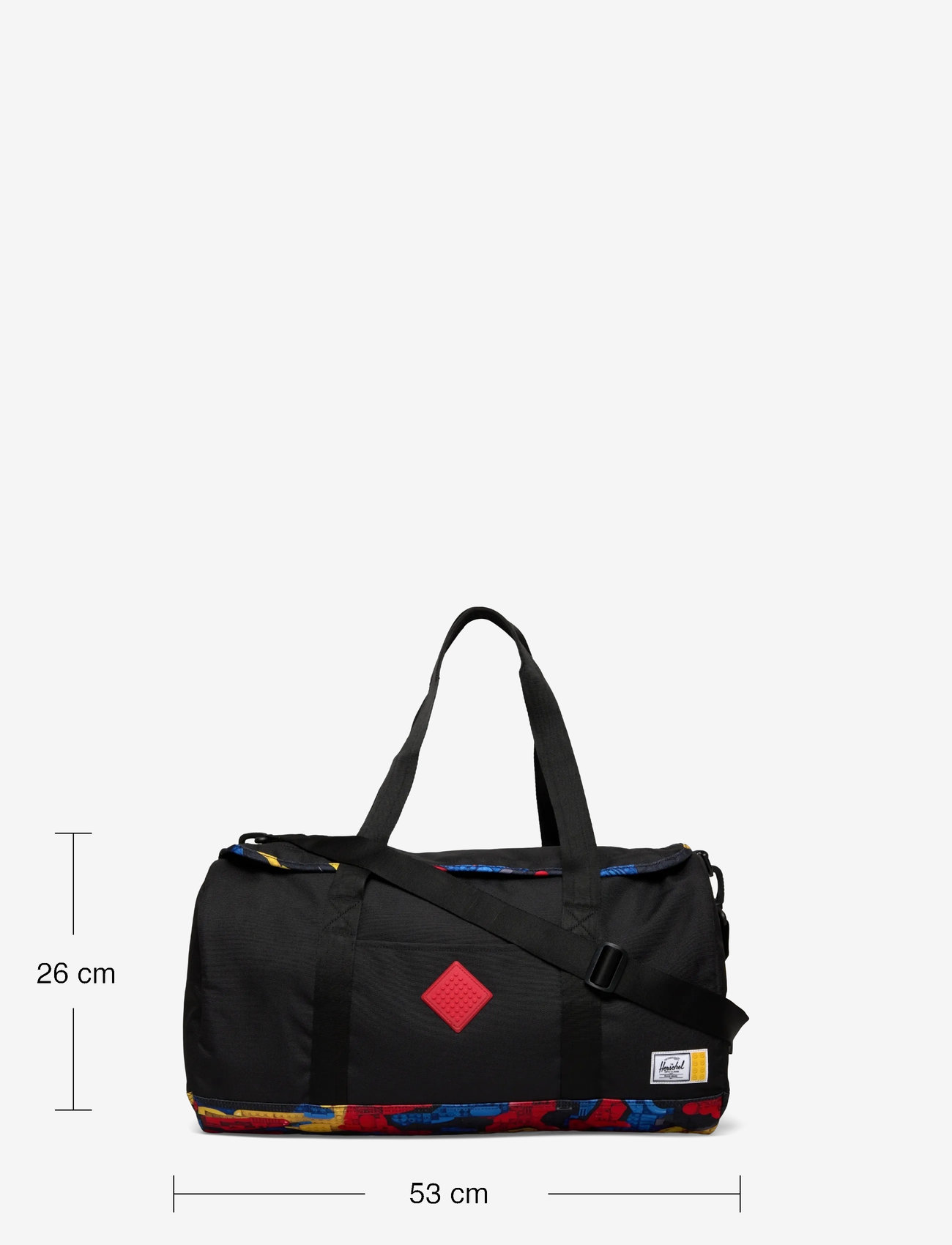 Herschel - LEGO Herschel Heritage Duffle - lagaminai vaikams - abstract bricks - 3
