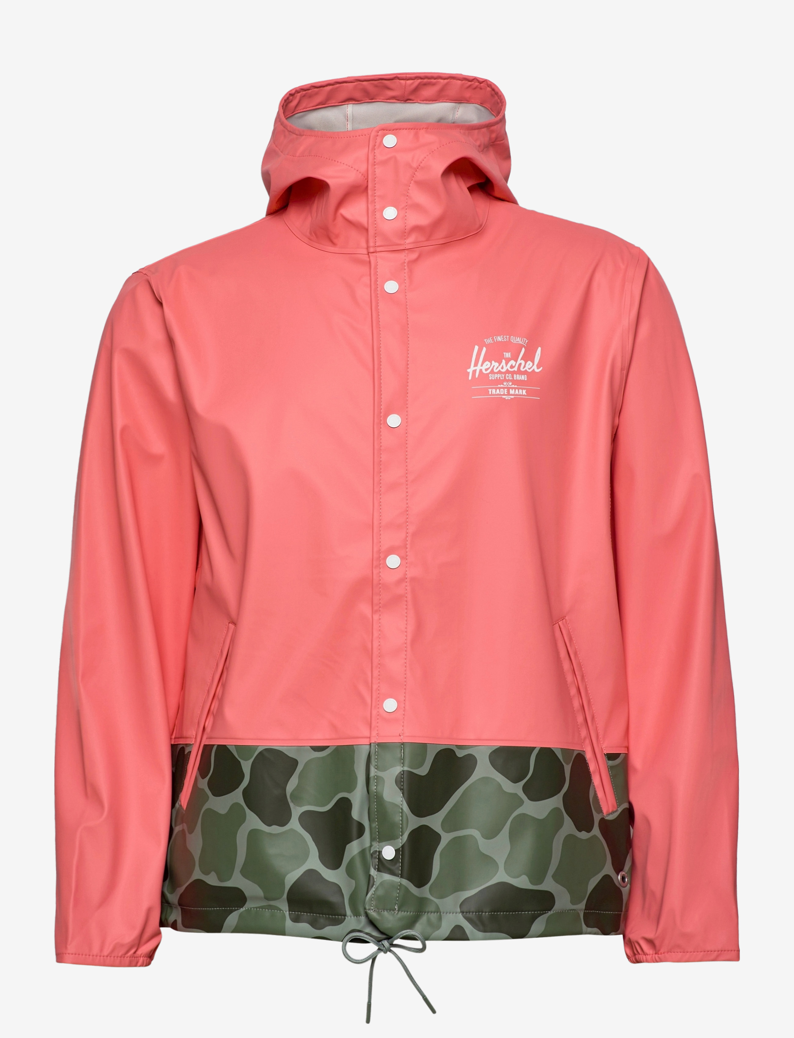 Herschel - Forecast Hooded Coach - georgia peach/frog camo/white - 1