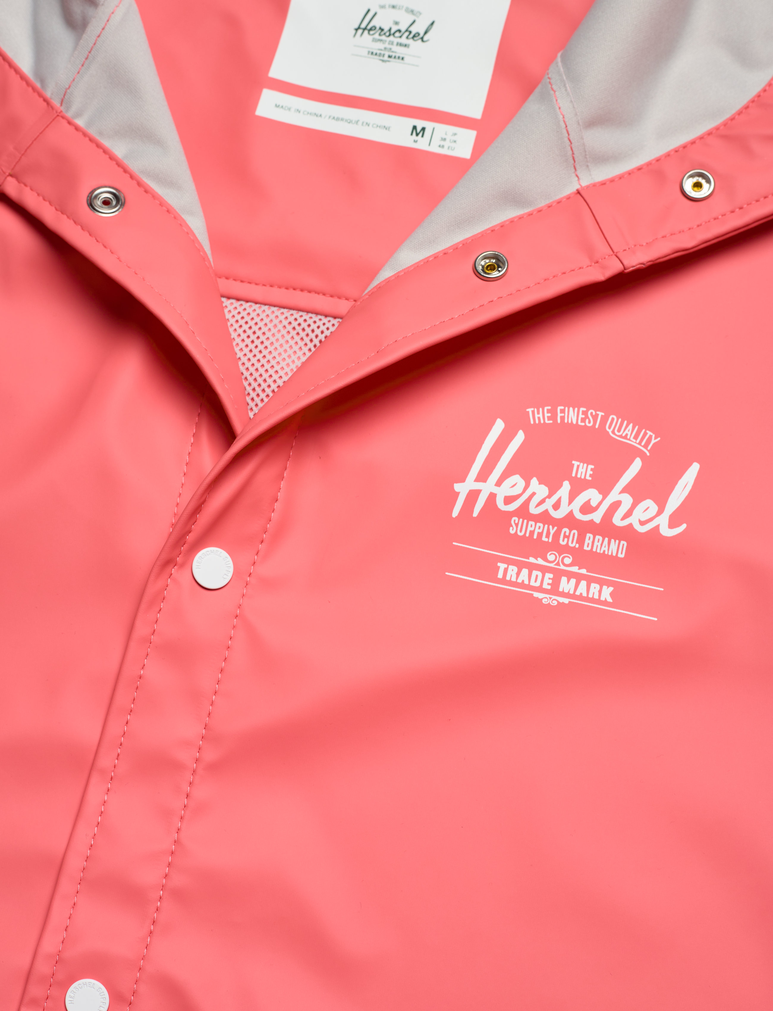 Herschel - Forecast Hooded Coach - georgia peach/frog camo/white - 3