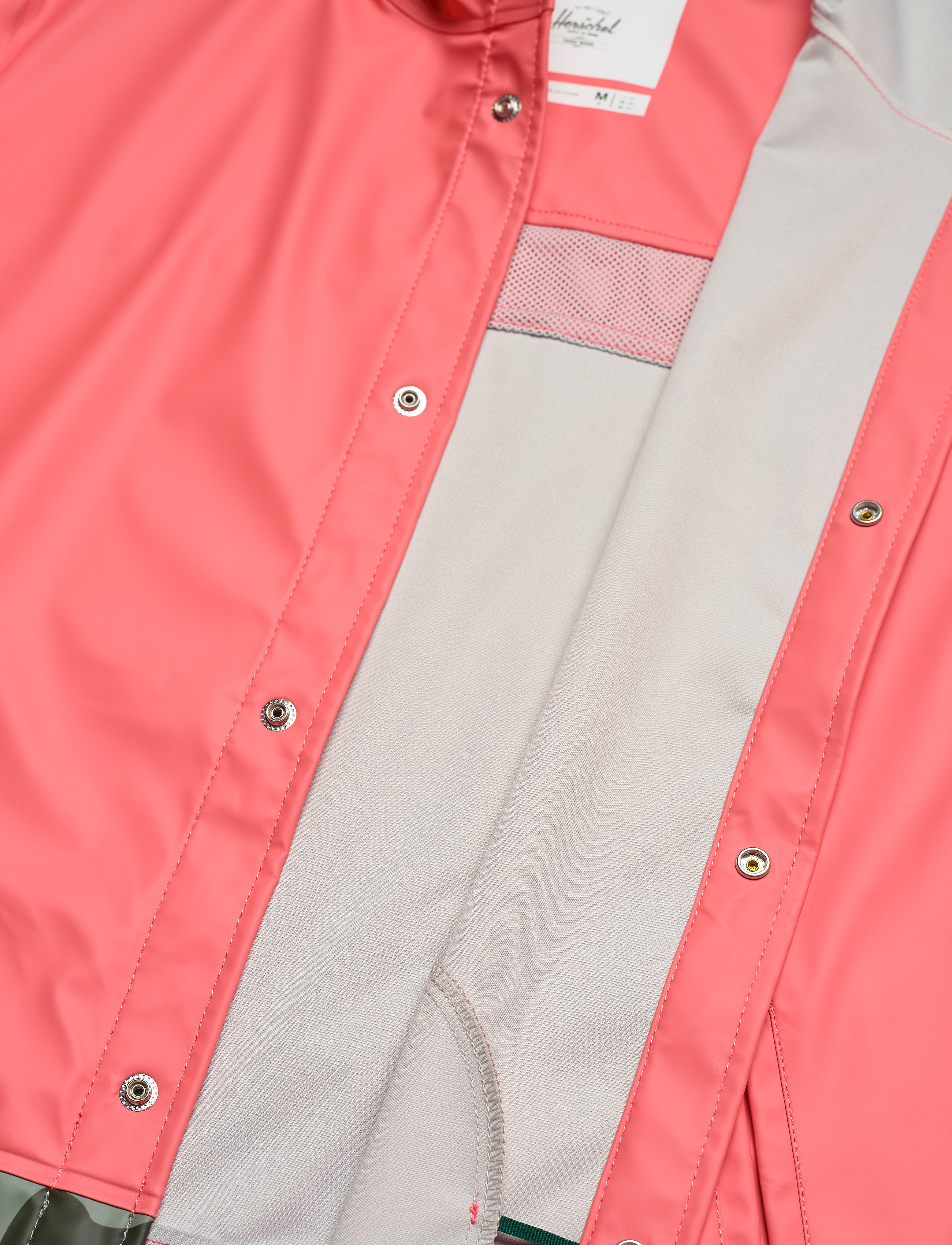 Herschel - Forecast Hooded Coach - georgia peach/frog camo/white - 5