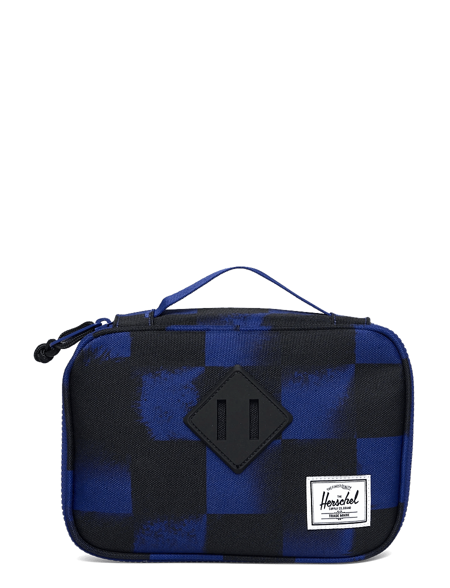 Herschel - Herschel Heritage Pencil Case Little Herschel - penalhuse - stencil check sodalite blue - 0