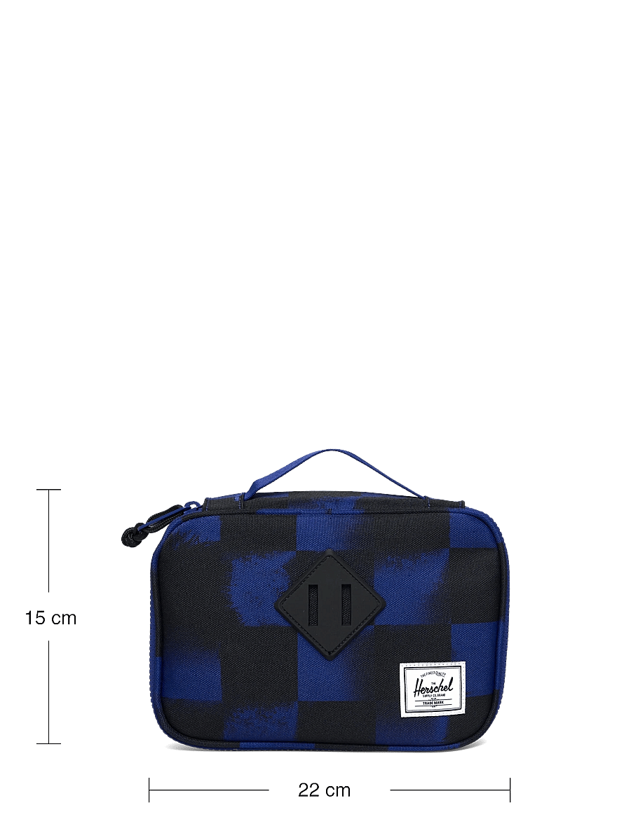 Herschel - Herschel Heritage Pencil Case Little Herschel - penalhuse - stencil check sodalite blue - 3
