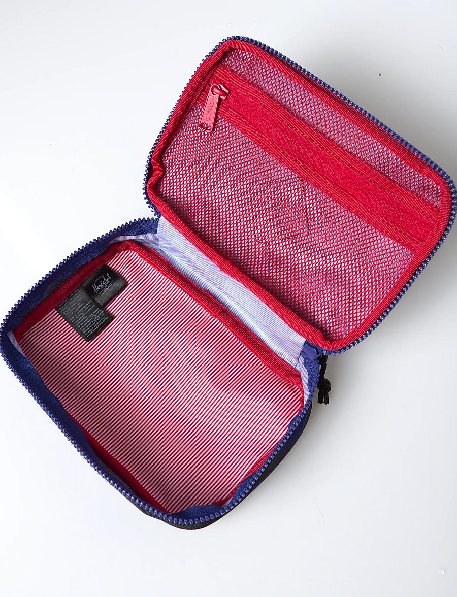 Herschel - Herschel Heritage Pencil Case Little Herschel - penalhuse - stencil check sodalite blue - 5
