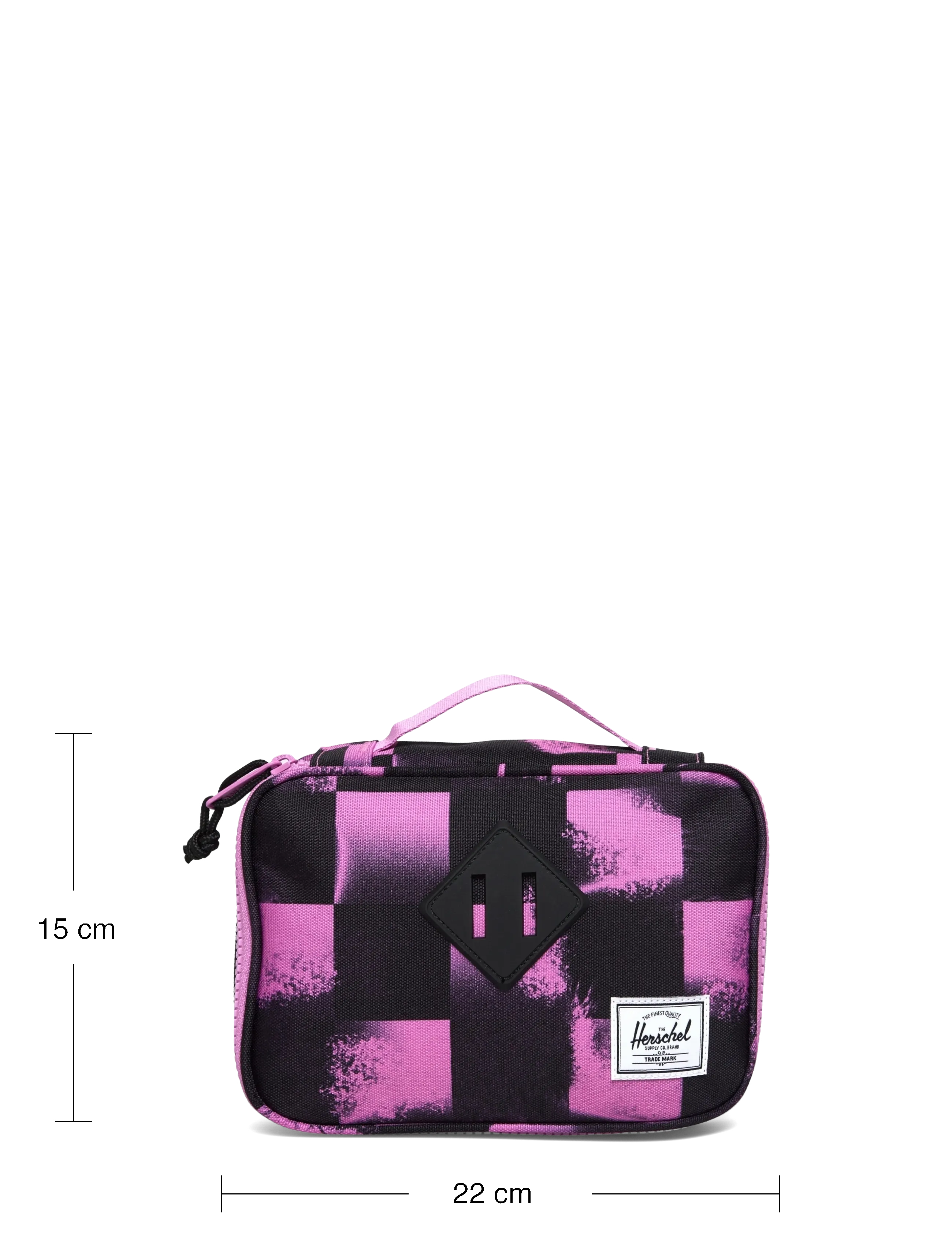 Herschel - Herschel Heritage Pencil Case Little Herschel - penalhuse - stencil check opera mauve - 3