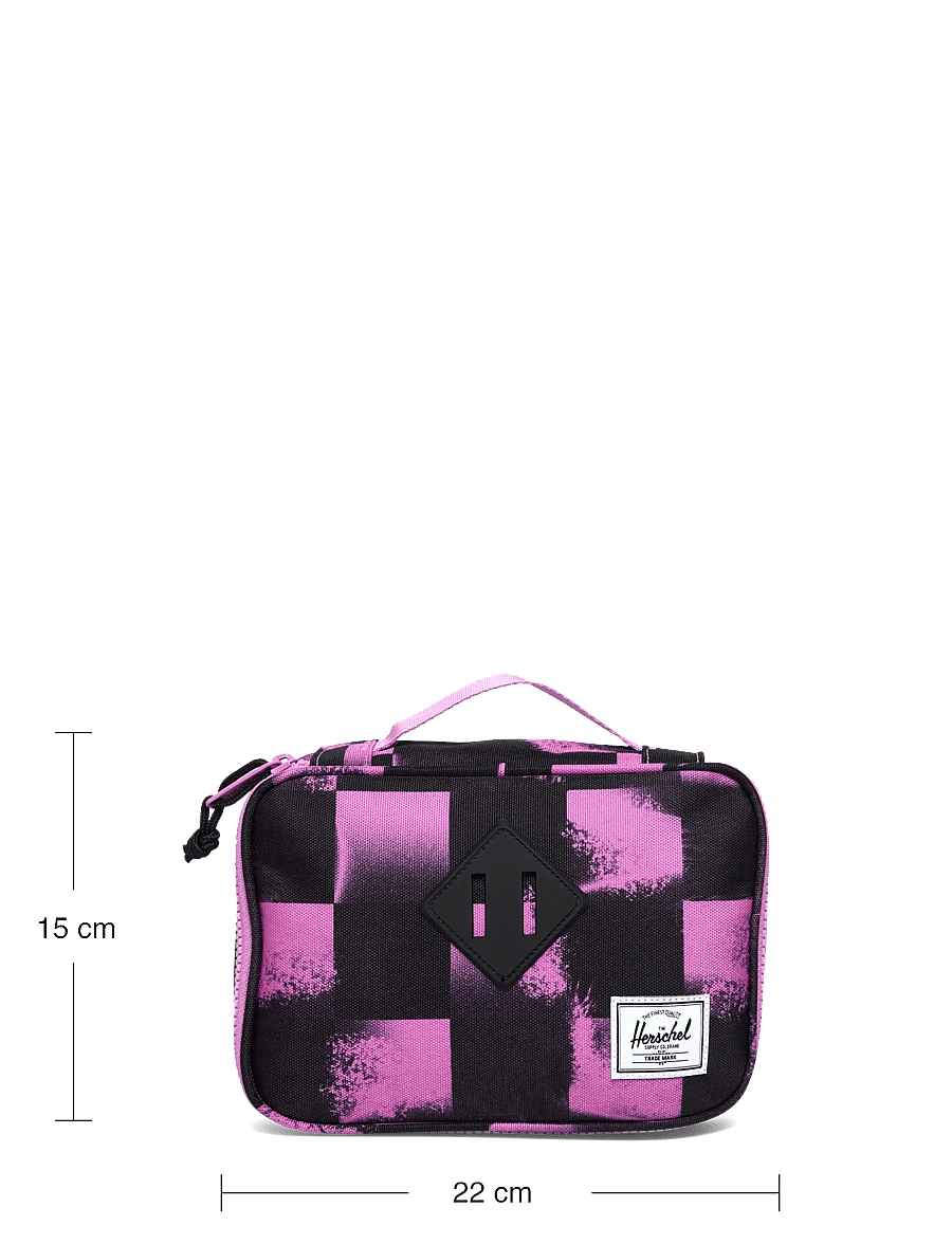Herschel - Herschel Heritage Pencil Case Little Herschel - penalhuse - stencil check opera mauve - 3