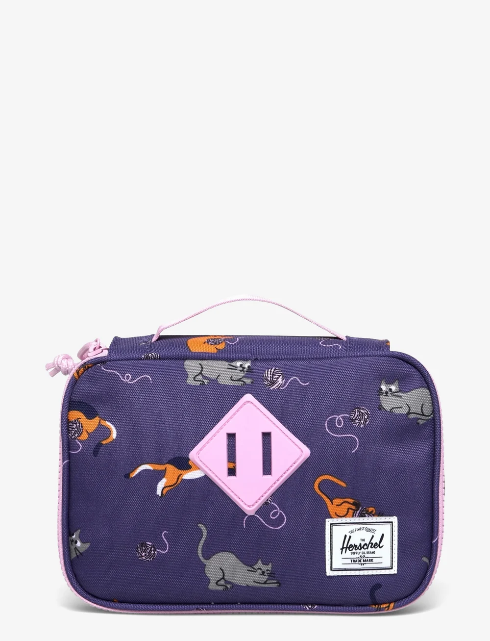 Herschel - Herschel Heritage Pencil Case Little Herschel - federmäppchen - playing cats - 0