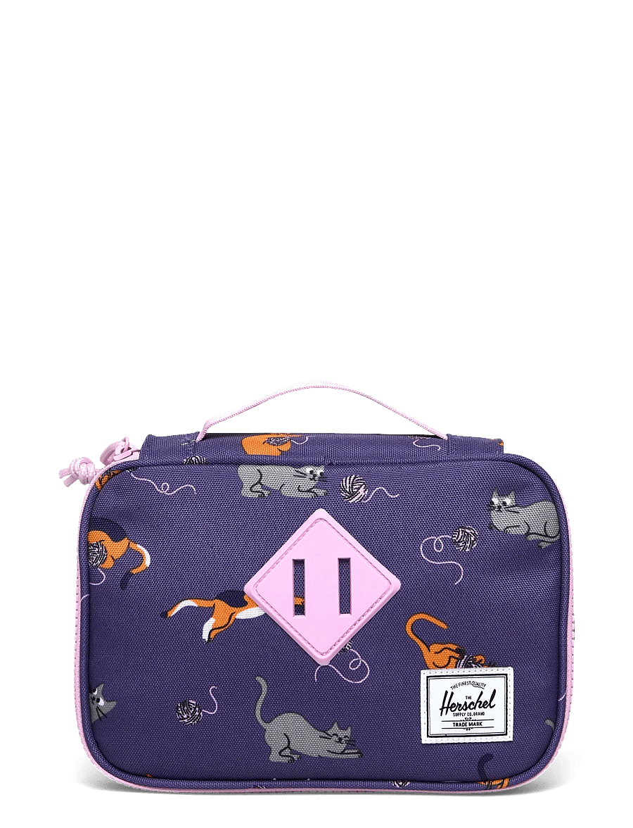 Herschel - Herschel Heritage Pencil Case Little Herschel - federmäppchen - playing cats - 0