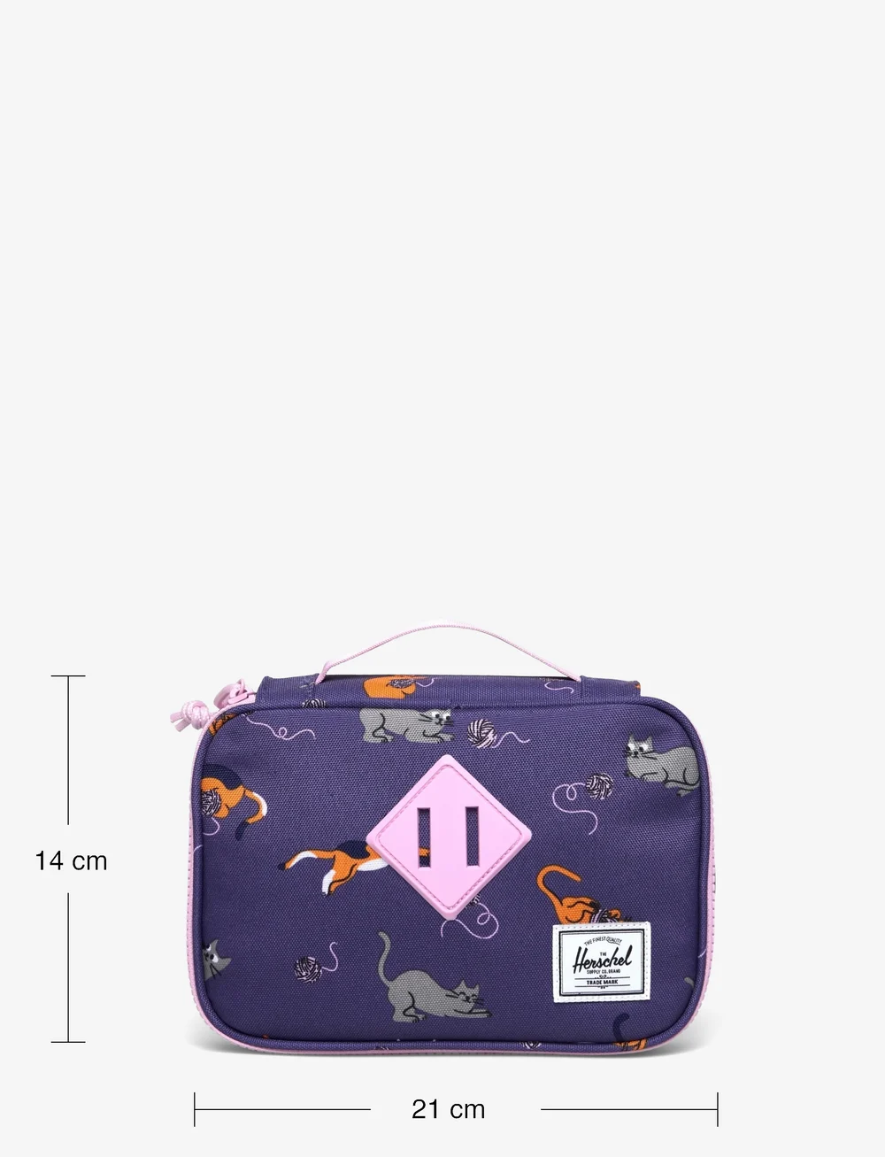 Herschel - Herschel Heritage Pencil Case Little Herschel - federmäppchen - playing cats - 3