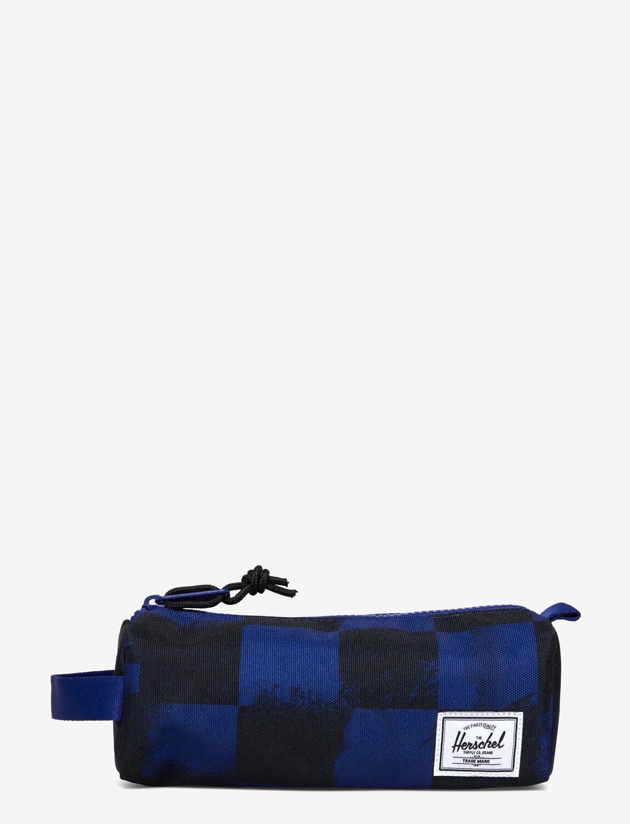 Herschel - Settlement Pencil Case Little Herschel - pinalid - stencil check sodalite blue - 0