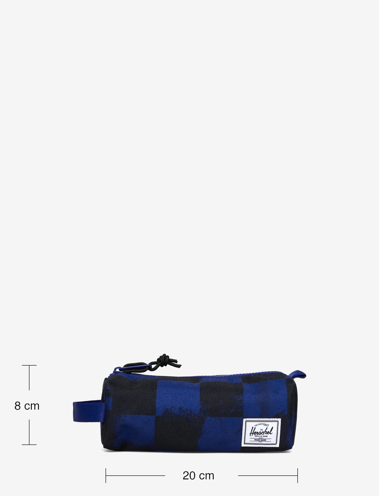 Herschel - Settlement Pencil Case Little Herschel - pinalid - stencil check sodalite blue - 3