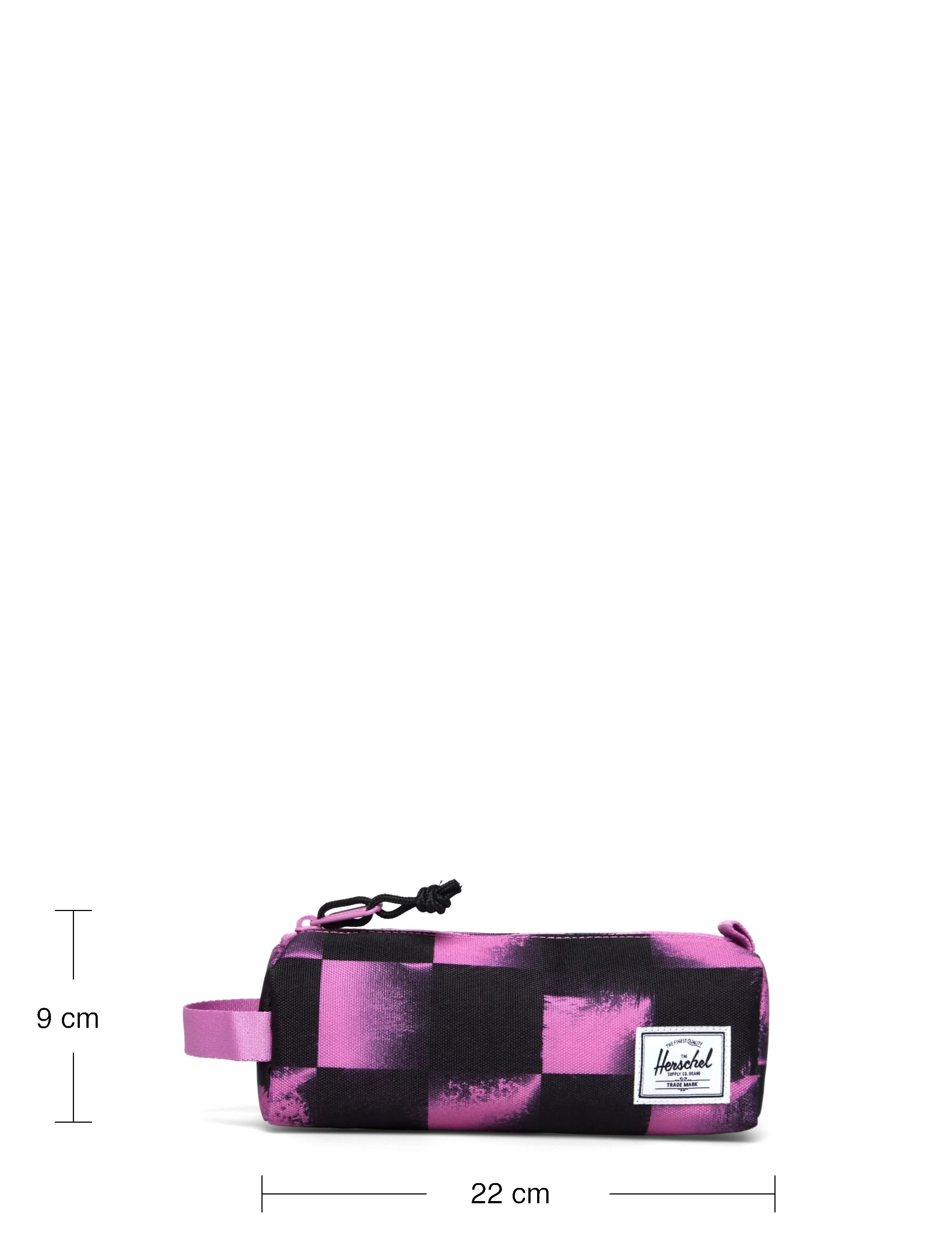 Herschel - Settlement Pencil Case Little Herschel - pinalid - stencil check opera mauve - 3