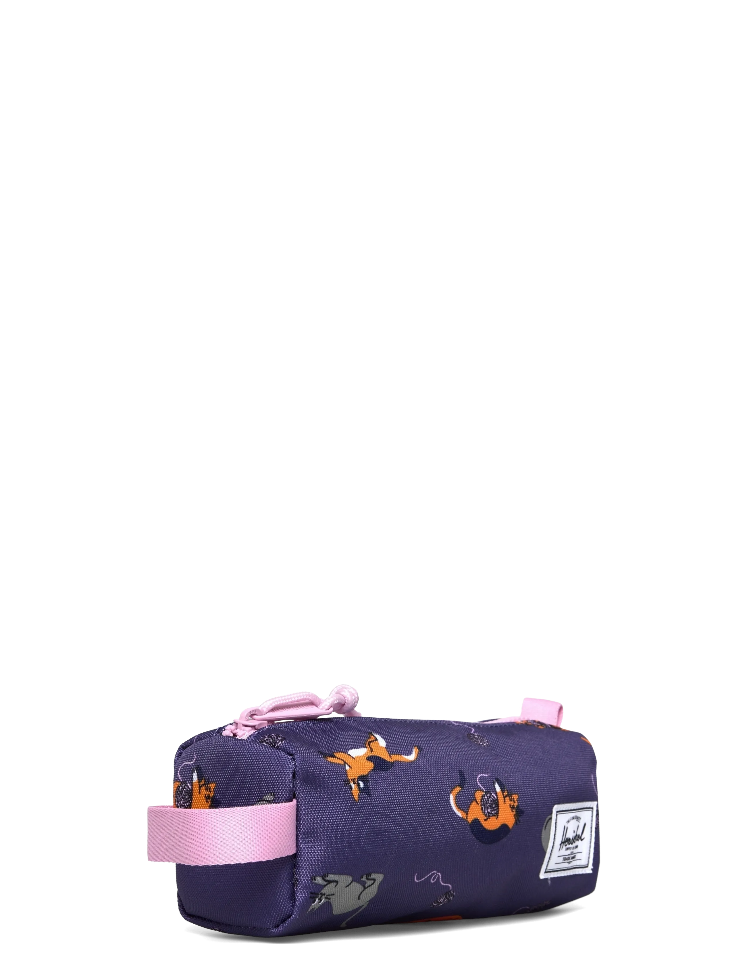 Herschel - Settlement Pencil Case Little Herschel - pinalid - playing cats - 2