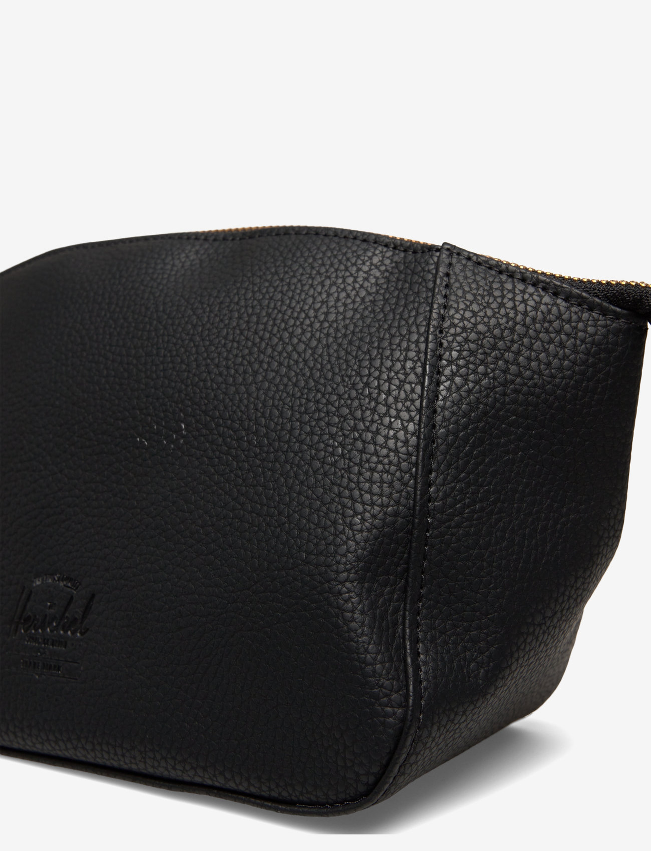 Herschel - Milan Toiletry Bag Vegan Leather - toilettasker - black - 3
