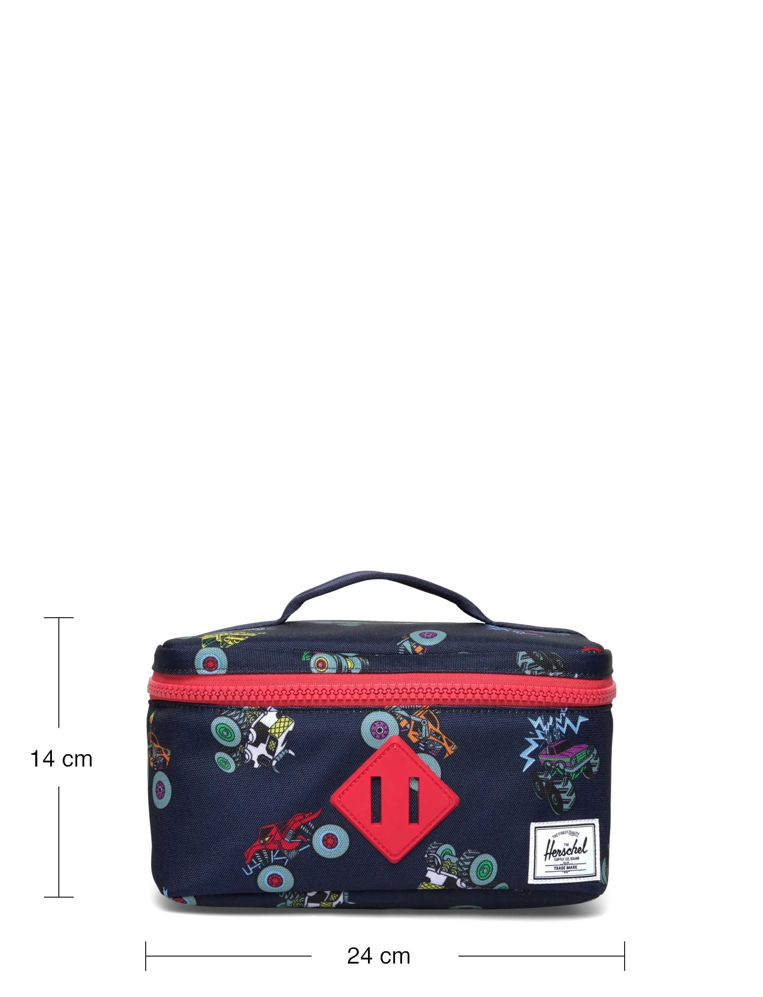 Herschel - Herschel Heritage Lunch Box Little Herschel - lunchlådor - monster trucks - 3