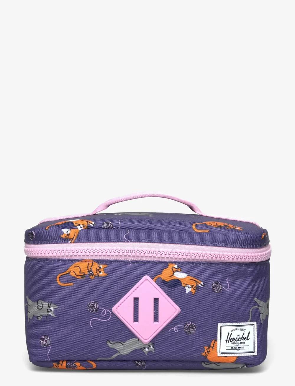 Herschel - Herschel Heritage Lunch Box Little Herschel - lõunasöögikarbid - playing cats - 0