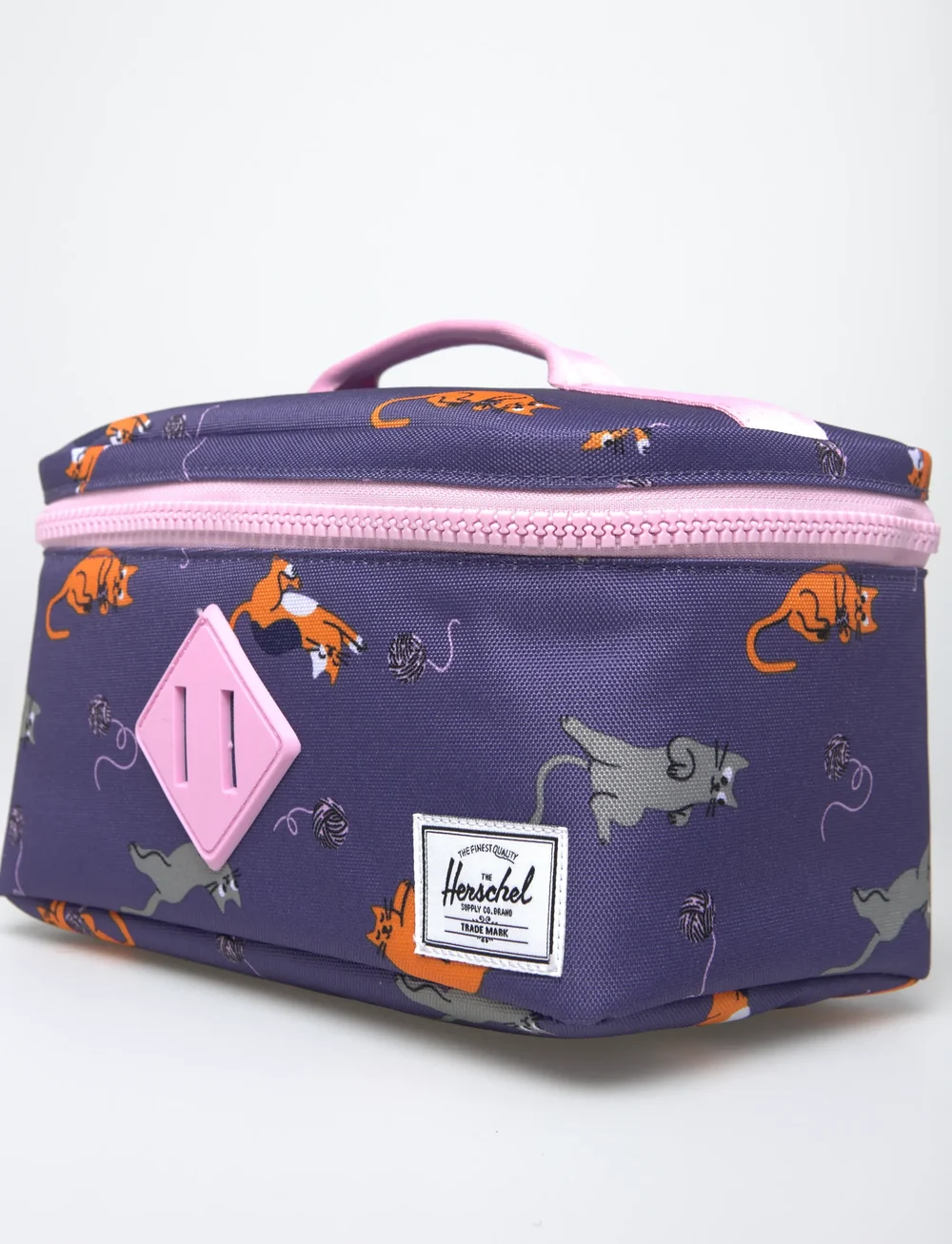 Herschel - Herschel Heritage Lunch Box Little Herschel - lõunasöögikarbid - playing cats - 4