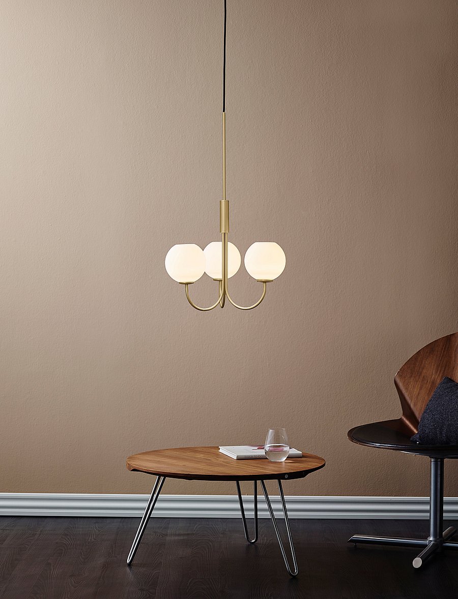 Herstal - Chandelier Ballon - brass - 1