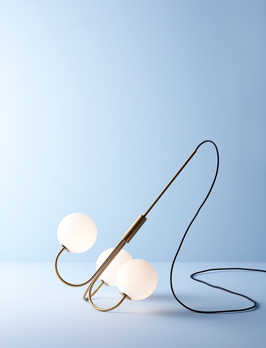 Herstal - Chandelier Ballon - brass - 2