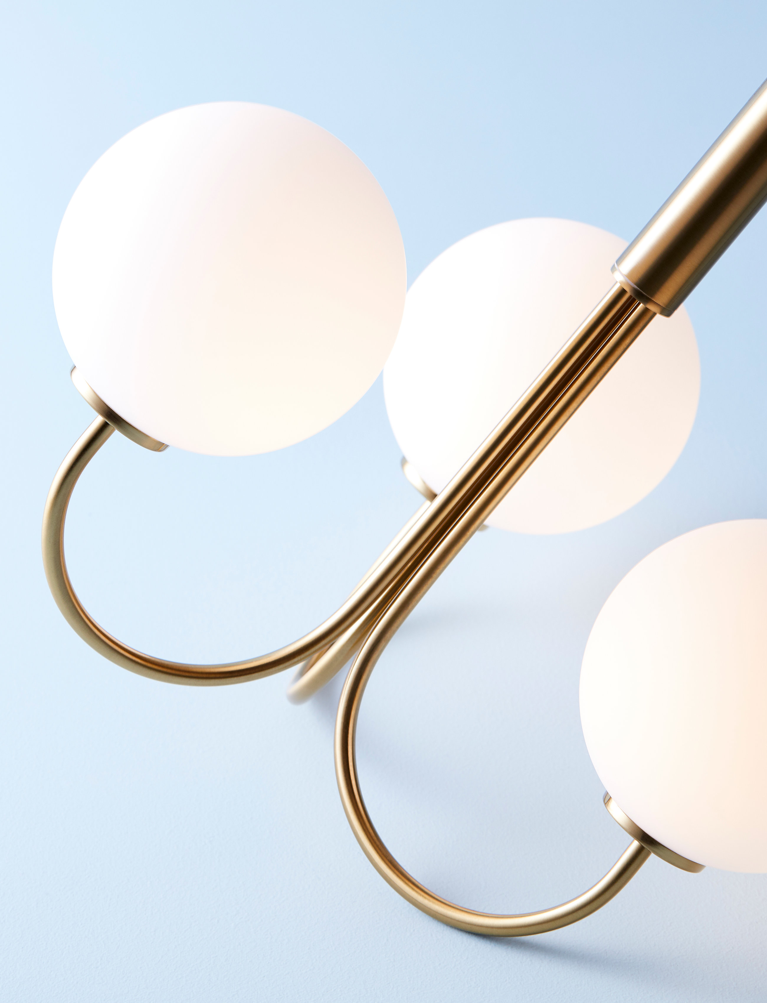 Herstal - Chandelier Ballon - brass - 3