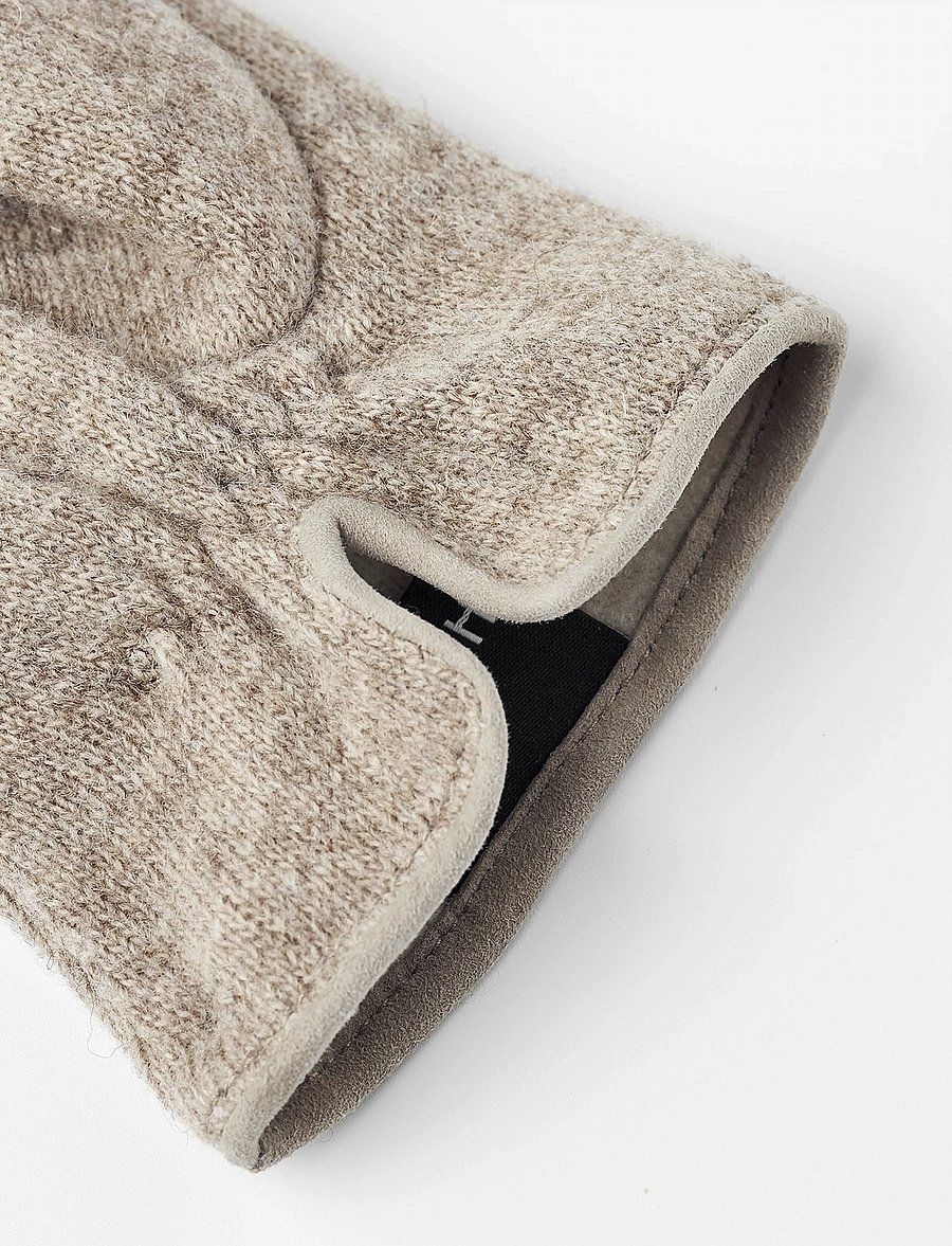 Hestra - Ellen Beige - fingerhandschuhe - beige - 1