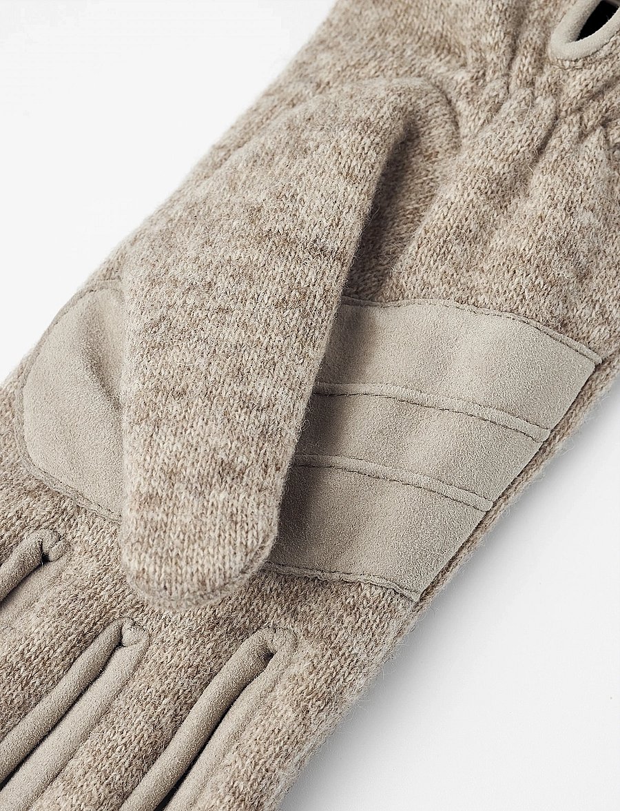 Hestra - Ellen Beige - fingerhandschuhe - beige - 4