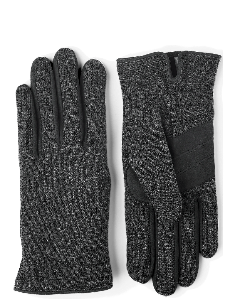 Hestra - Ellen Beige - fingerhandschuhe - charcoal - 0