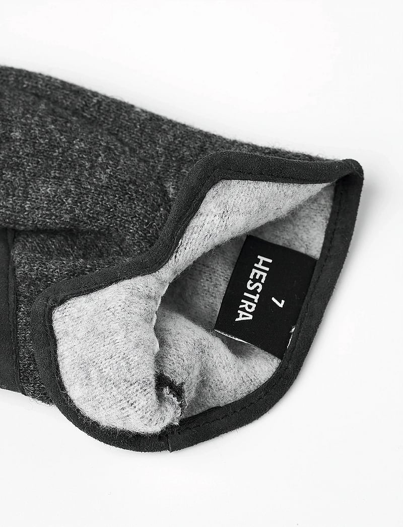 Hestra - Ellen Beige - fingerhandschuhe - charcoal - 3