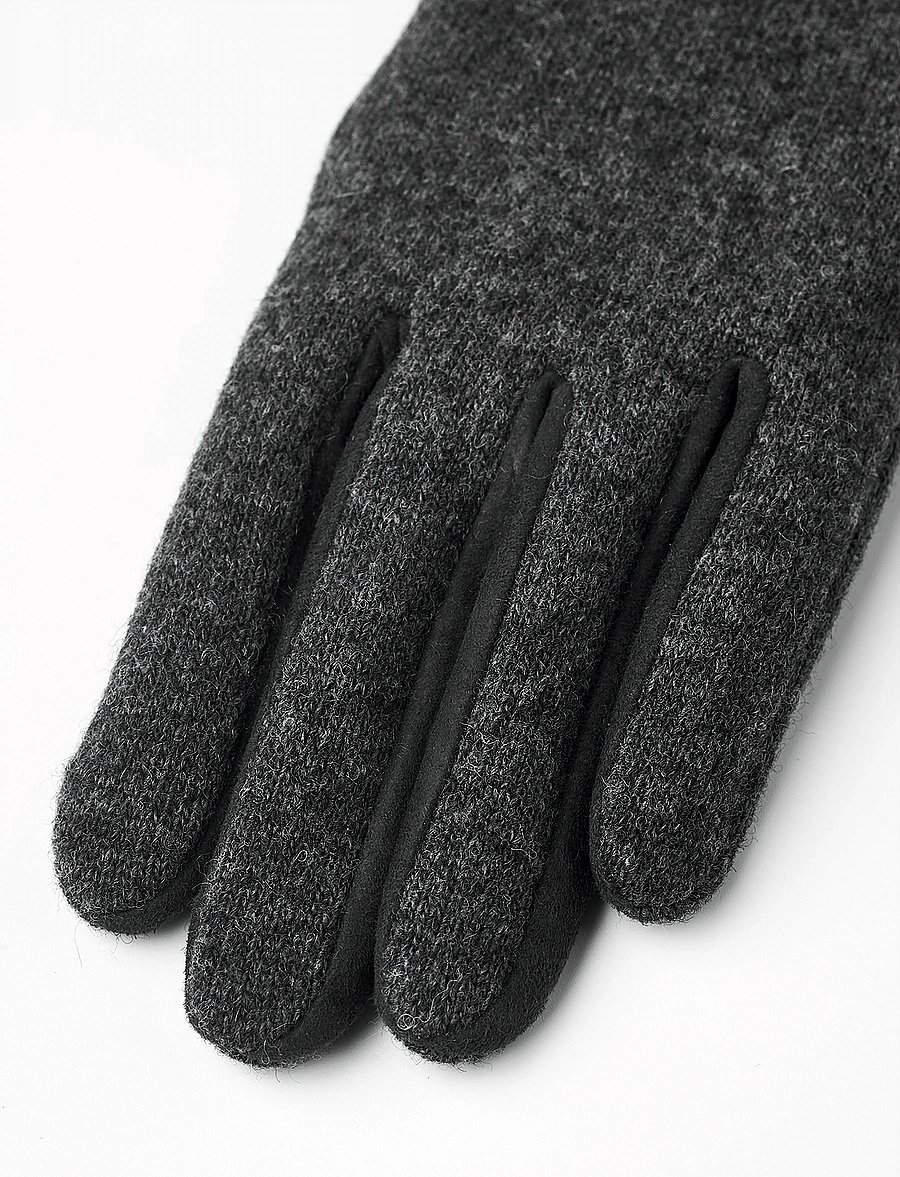 Hestra - Ellen Beige - fingerhandschuhe - charcoal - 4