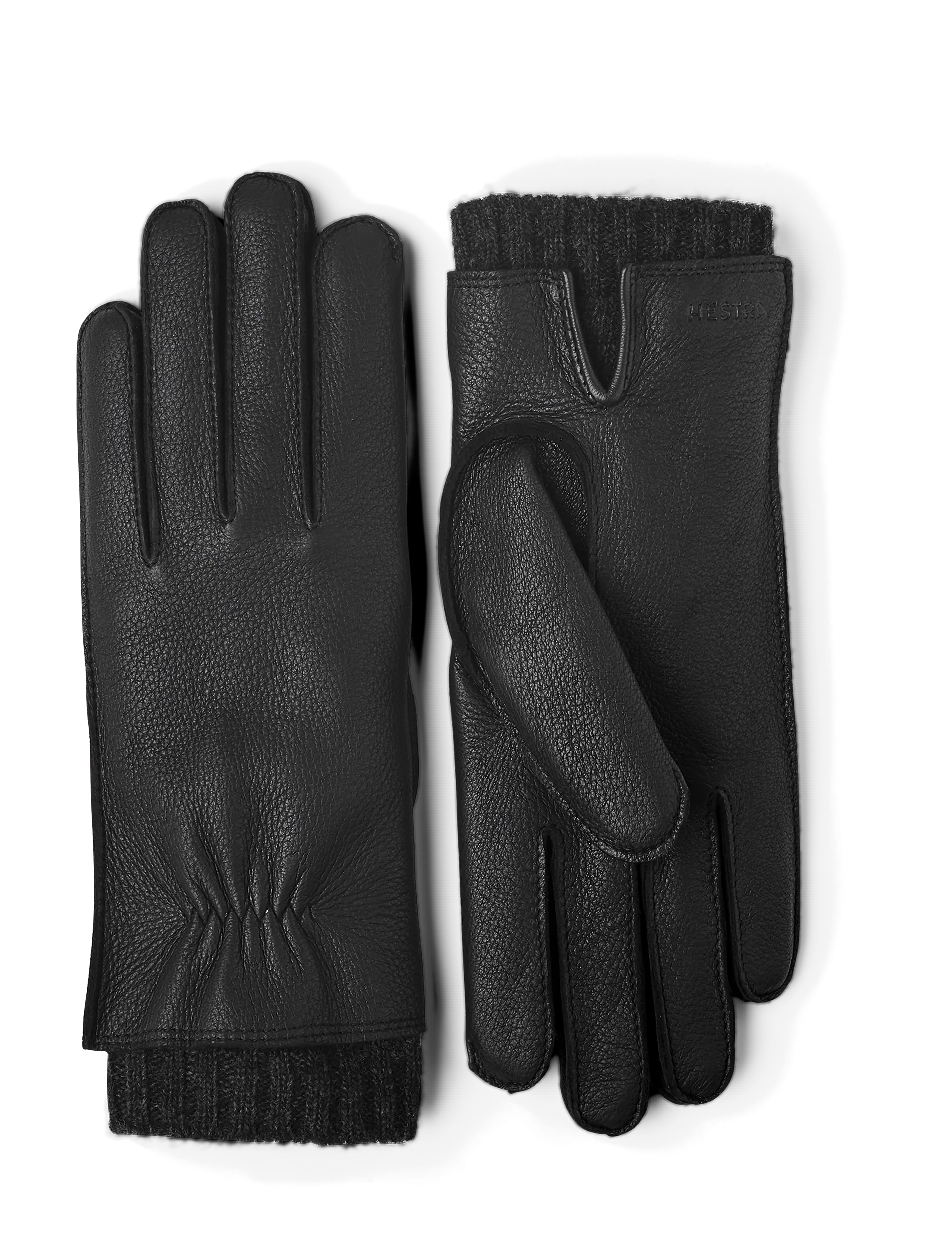 HESTRA Signe Chocolate Schwarz - 6.5 - Damen