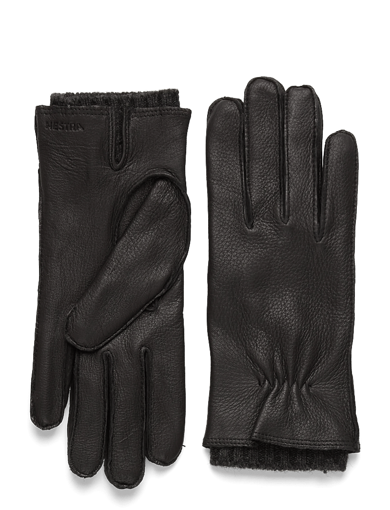 Hestra - Signe Black - fingerhandschuhe - black - 0