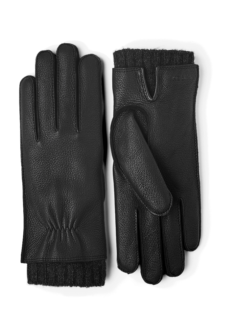Hestra - Signe Chocolate - fingerhandschuhe - black - 0