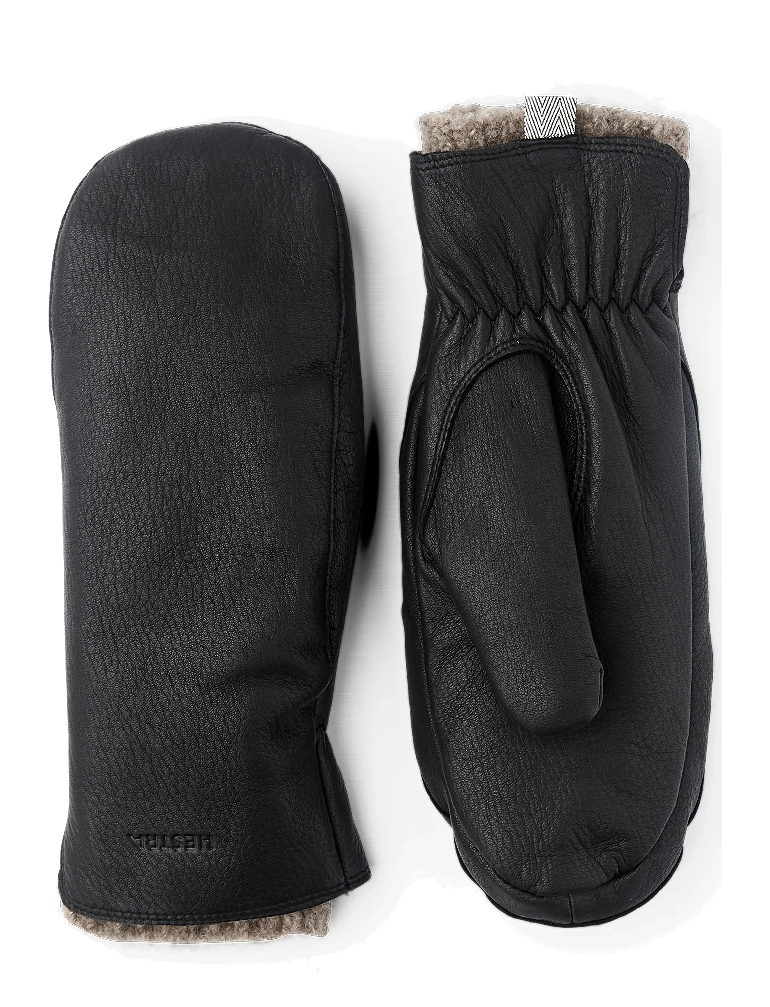 Hestra Tiril Mitt Black - Tilbehør - BLACK / black