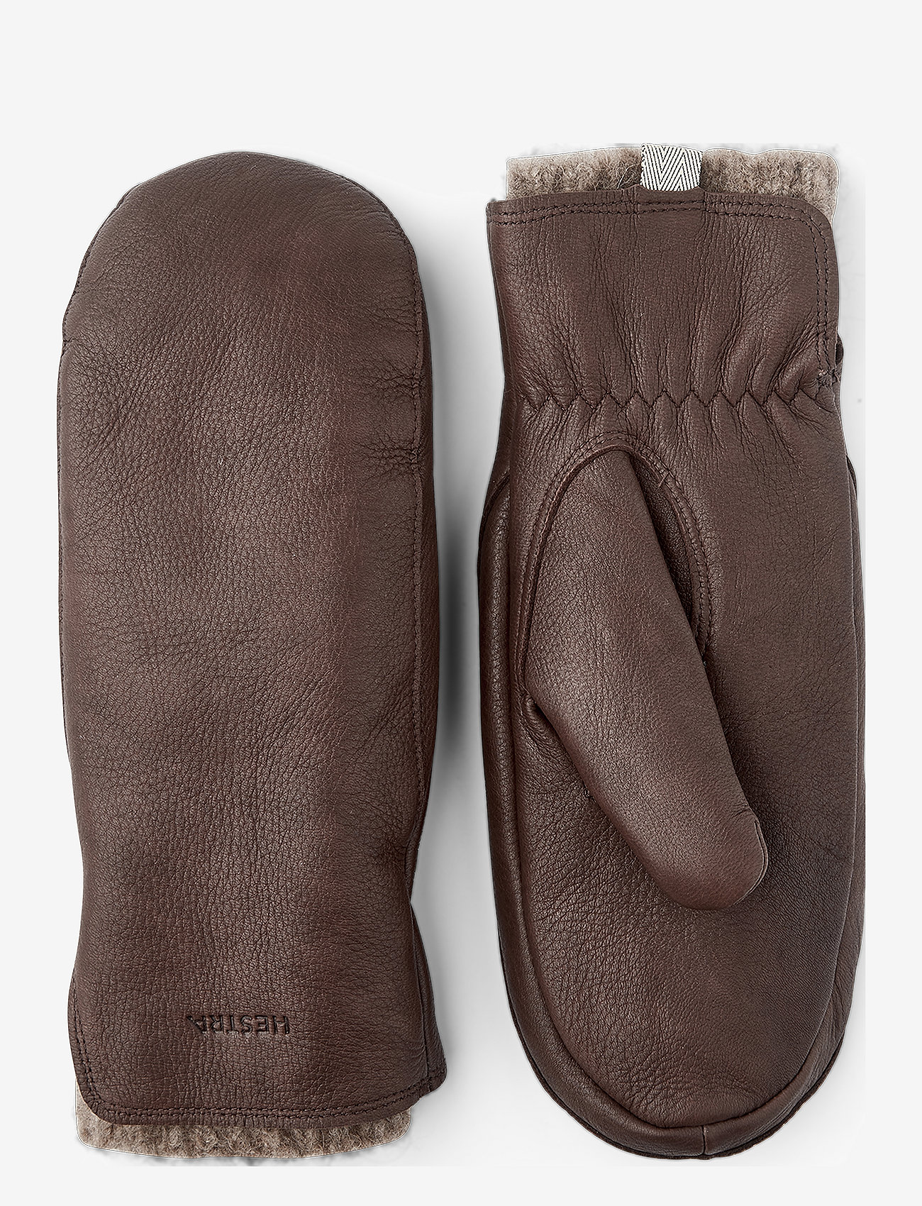 Hestra - Tiril Mitt Cork - accessories - chocolate - 0
