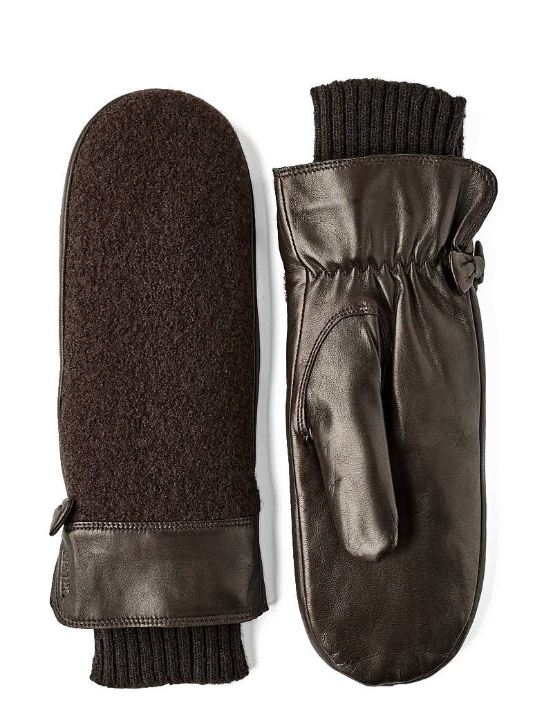 Hestra - Millie Mitt Espresso - tommelhanske - espresso - 0