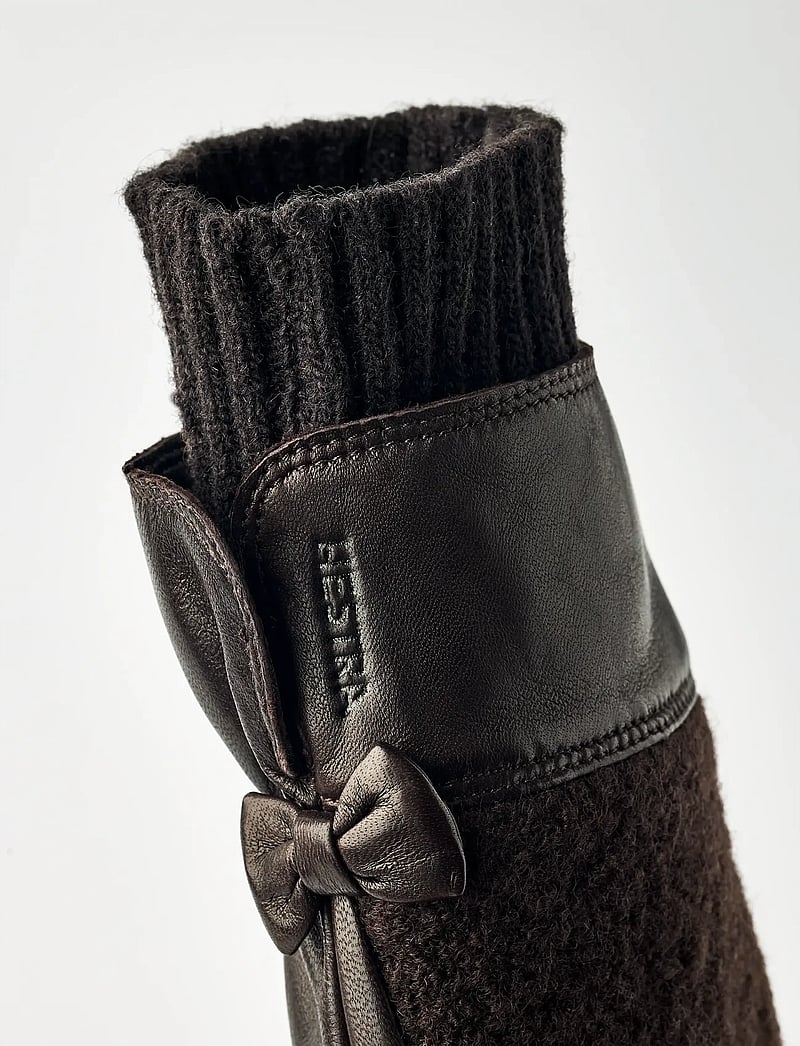 Hestra - Millie Mitt Espresso - tommelhanske - espresso - 3