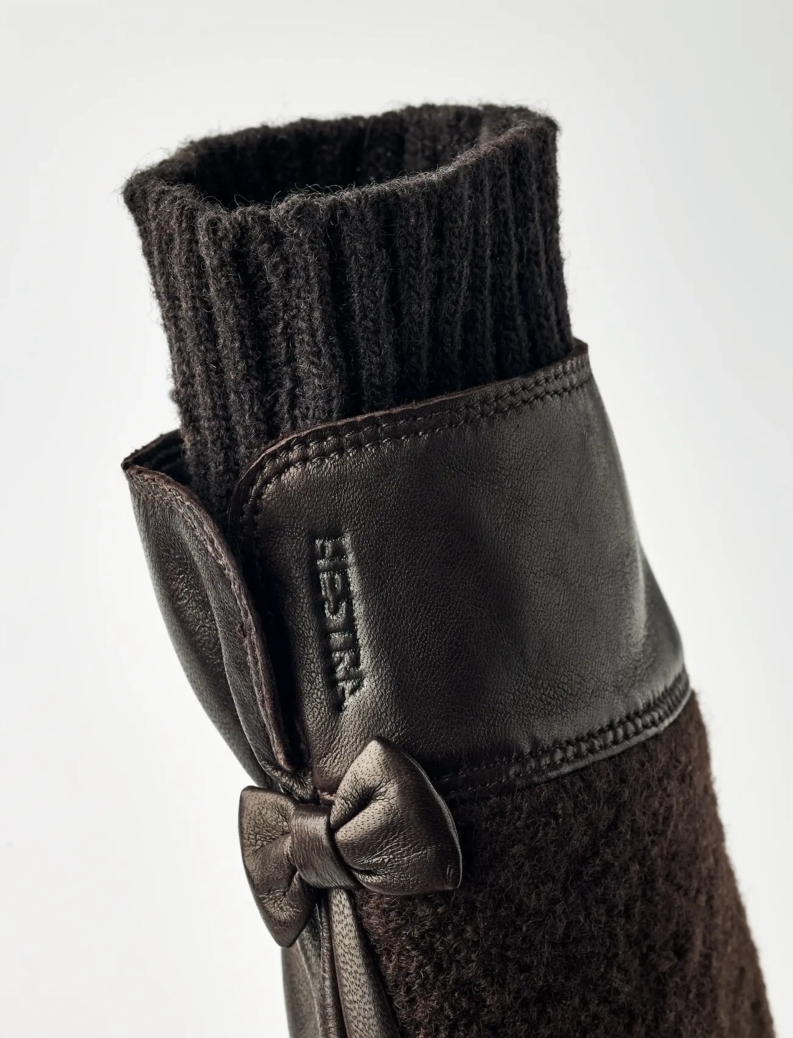 Hestra - Millie Mitt Espresso - accessoires - espresso - 3