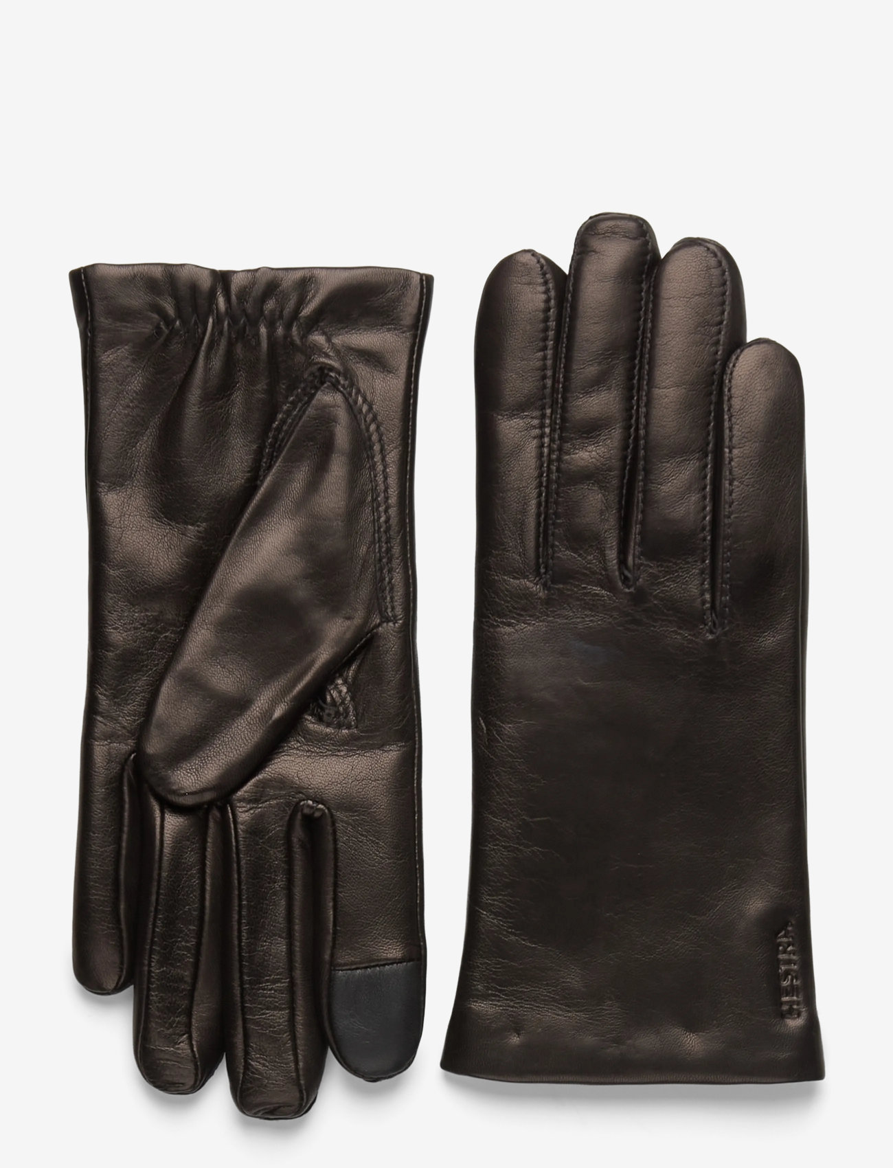 Hestra - Elisa Dark plum - handsker - black - 0