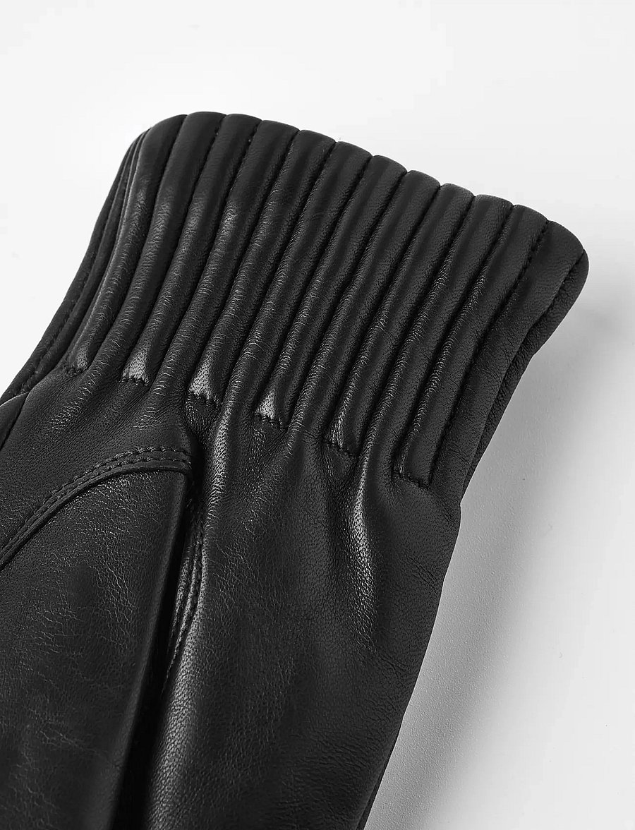 Hestra - Valeria - nahast kindad - black - 3