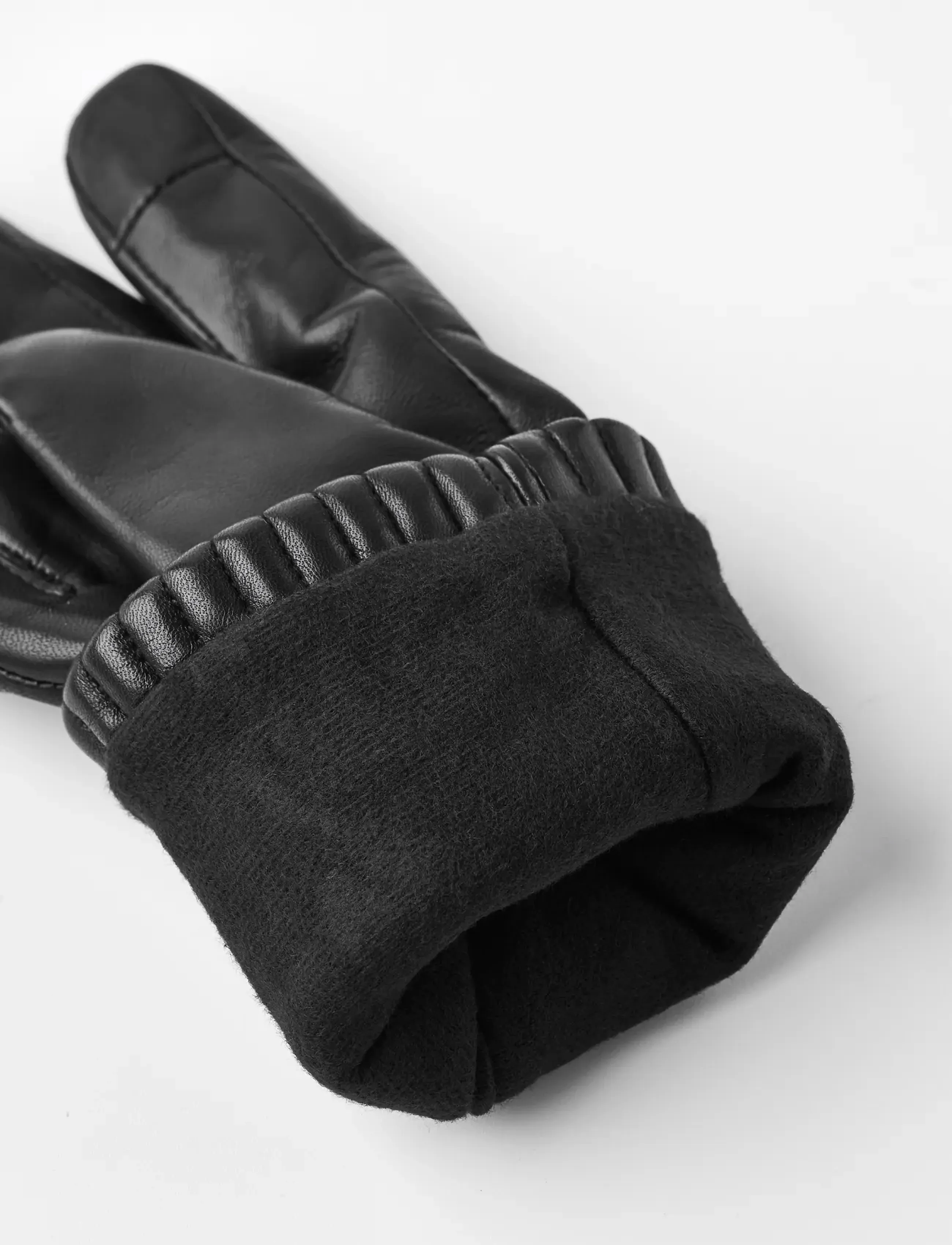 Hestra - Valeria - nahast kindad - black - 4