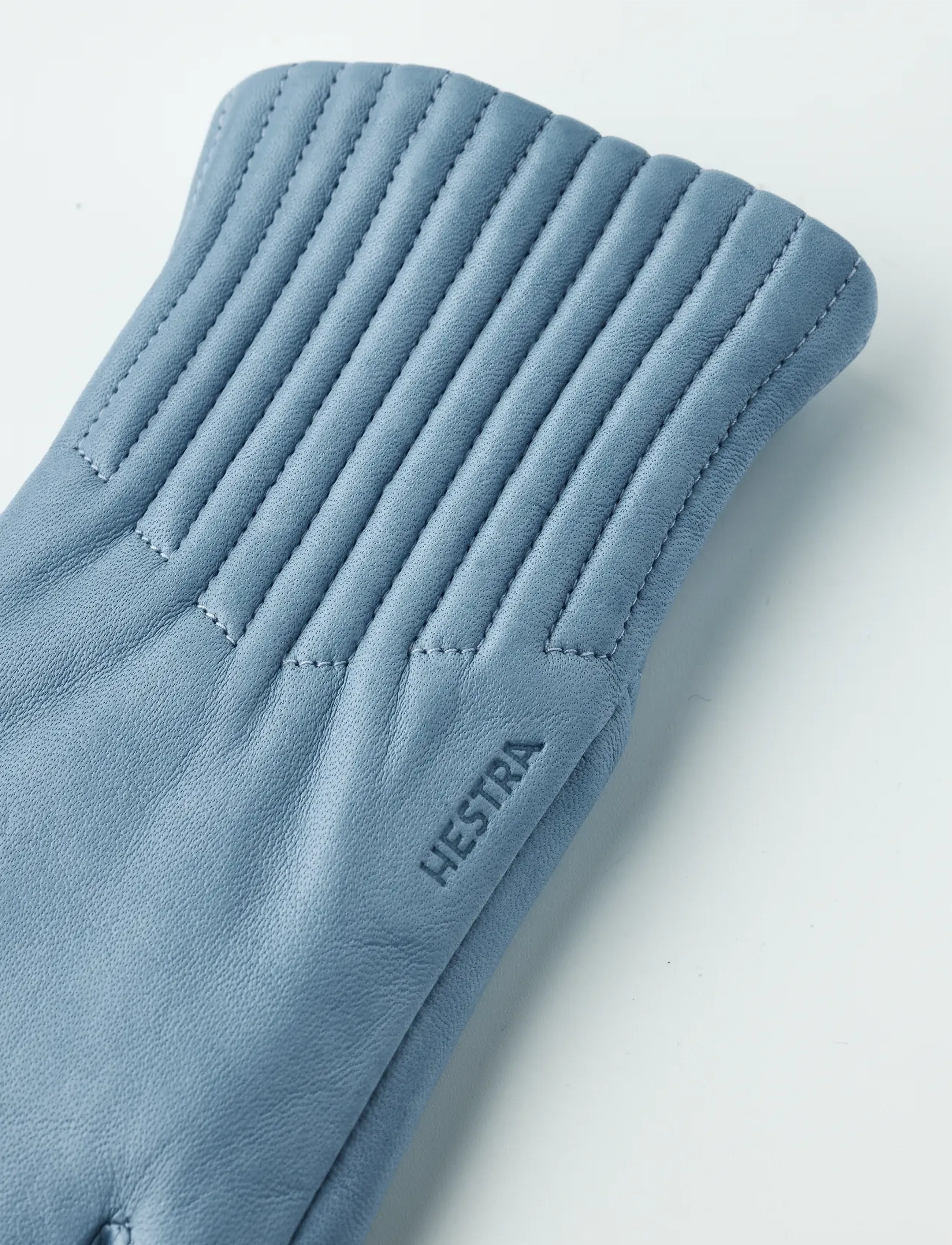 Hestra - Valeria - leather gloves - silent sky - 3
