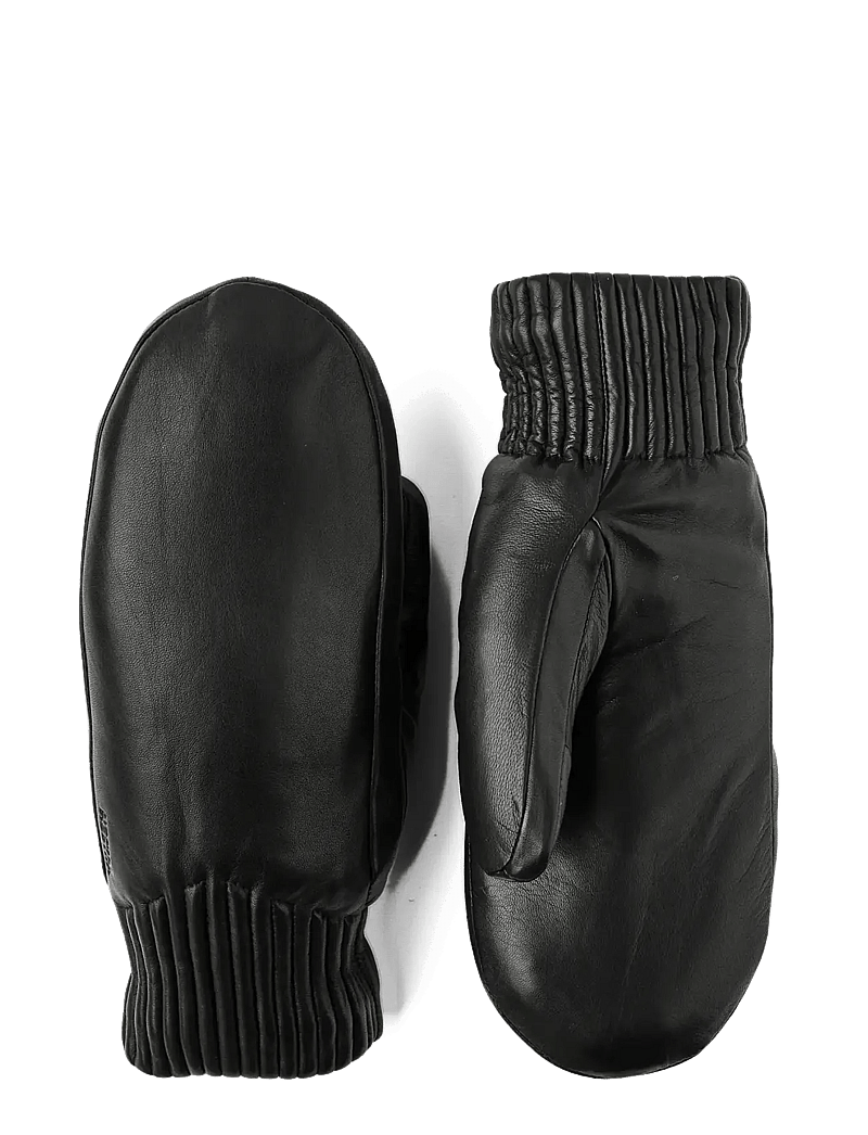Hestra - Valeria Mitt Bordeaux - mittens - black - 0