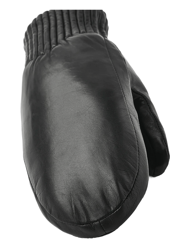 Hestra - Valeria Mitt Bordeaux - mittens - black - 1