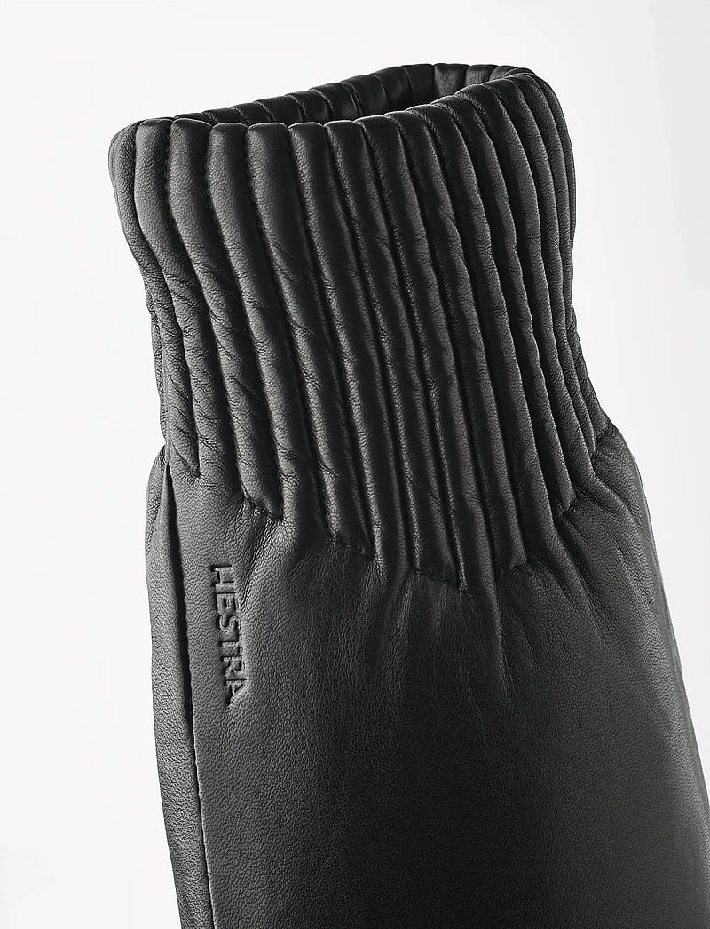 Hestra - Valeria Mitt Bordeaux - mittens - black - 3