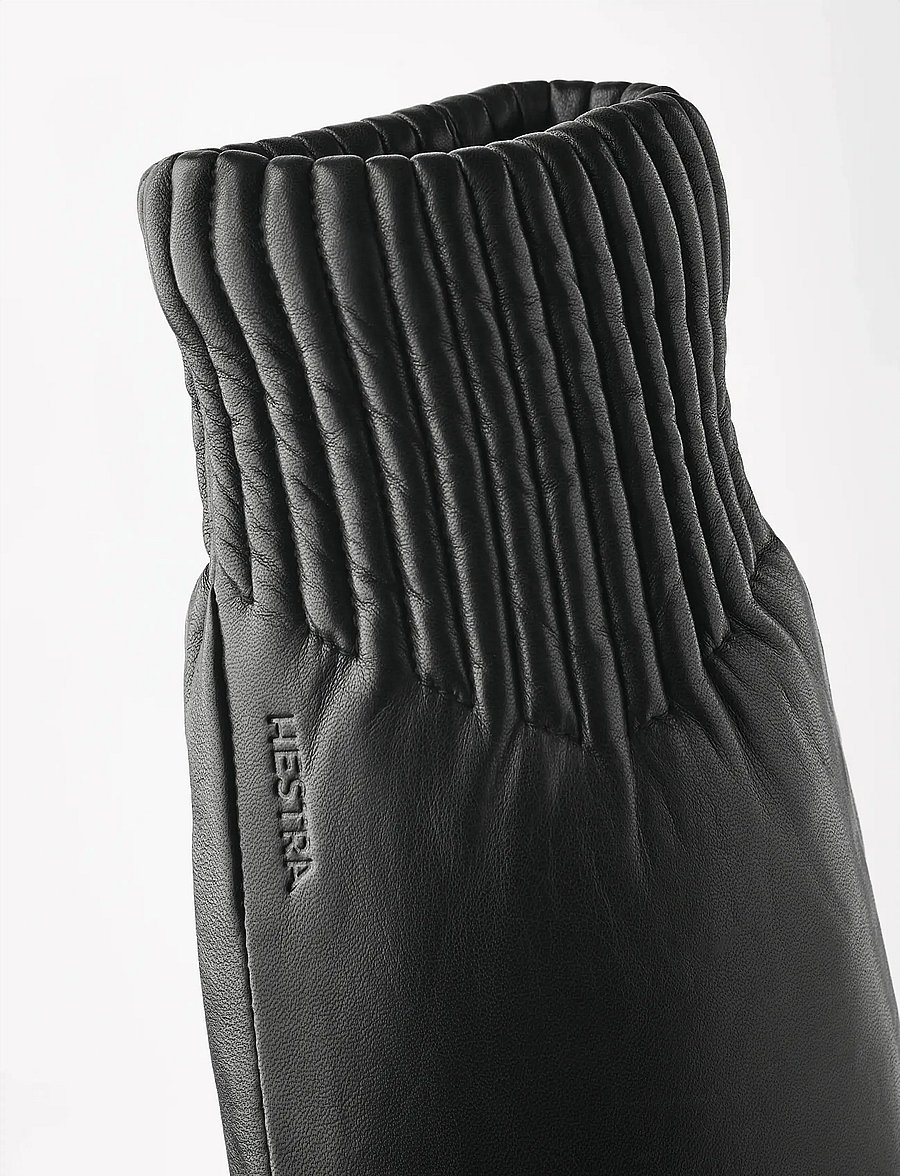 Hestra - Valeria Mitt Bordeaux - gants de pouce - black - 3